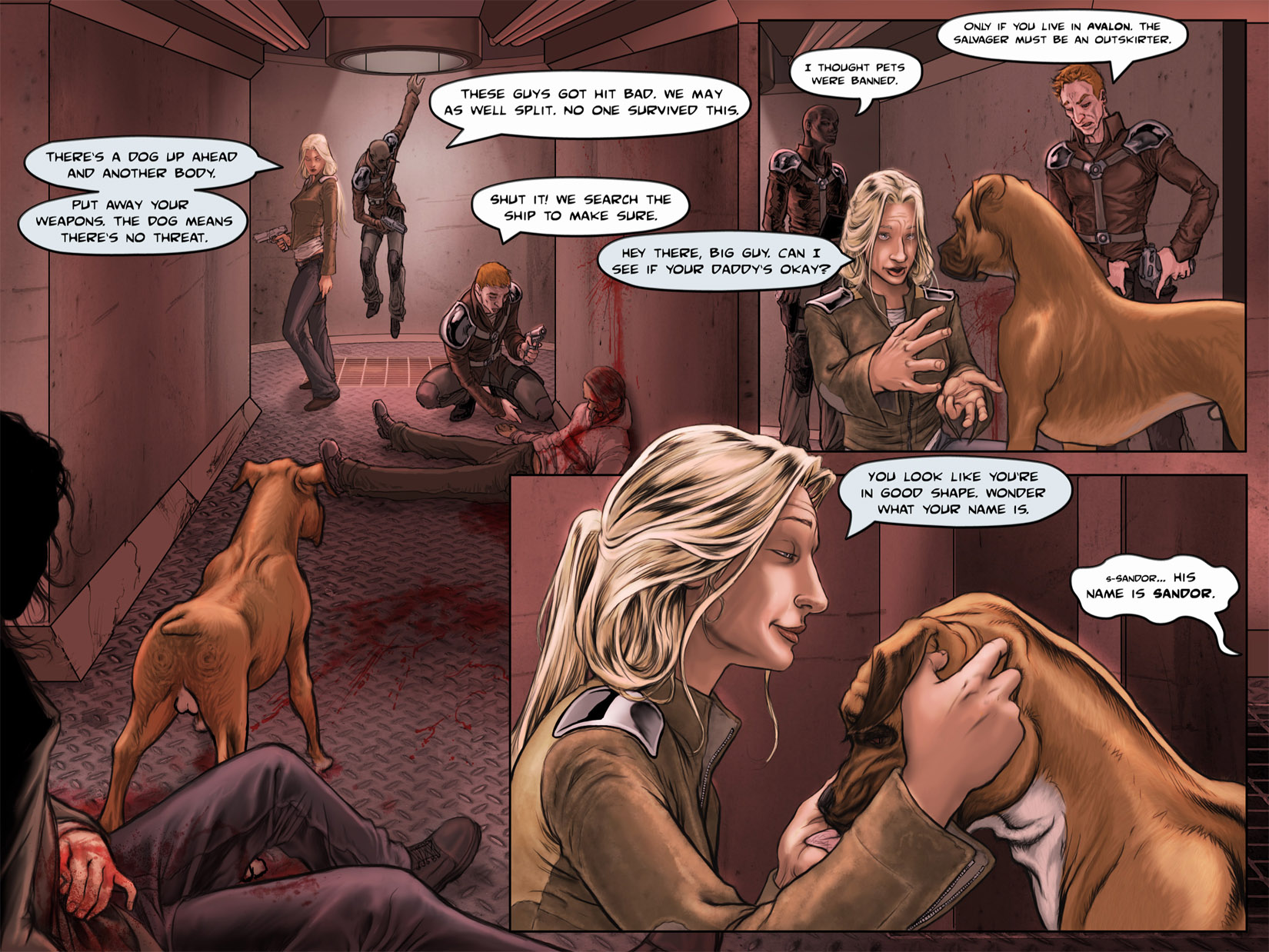 Read online Azure comic -  Issue #4 - 18