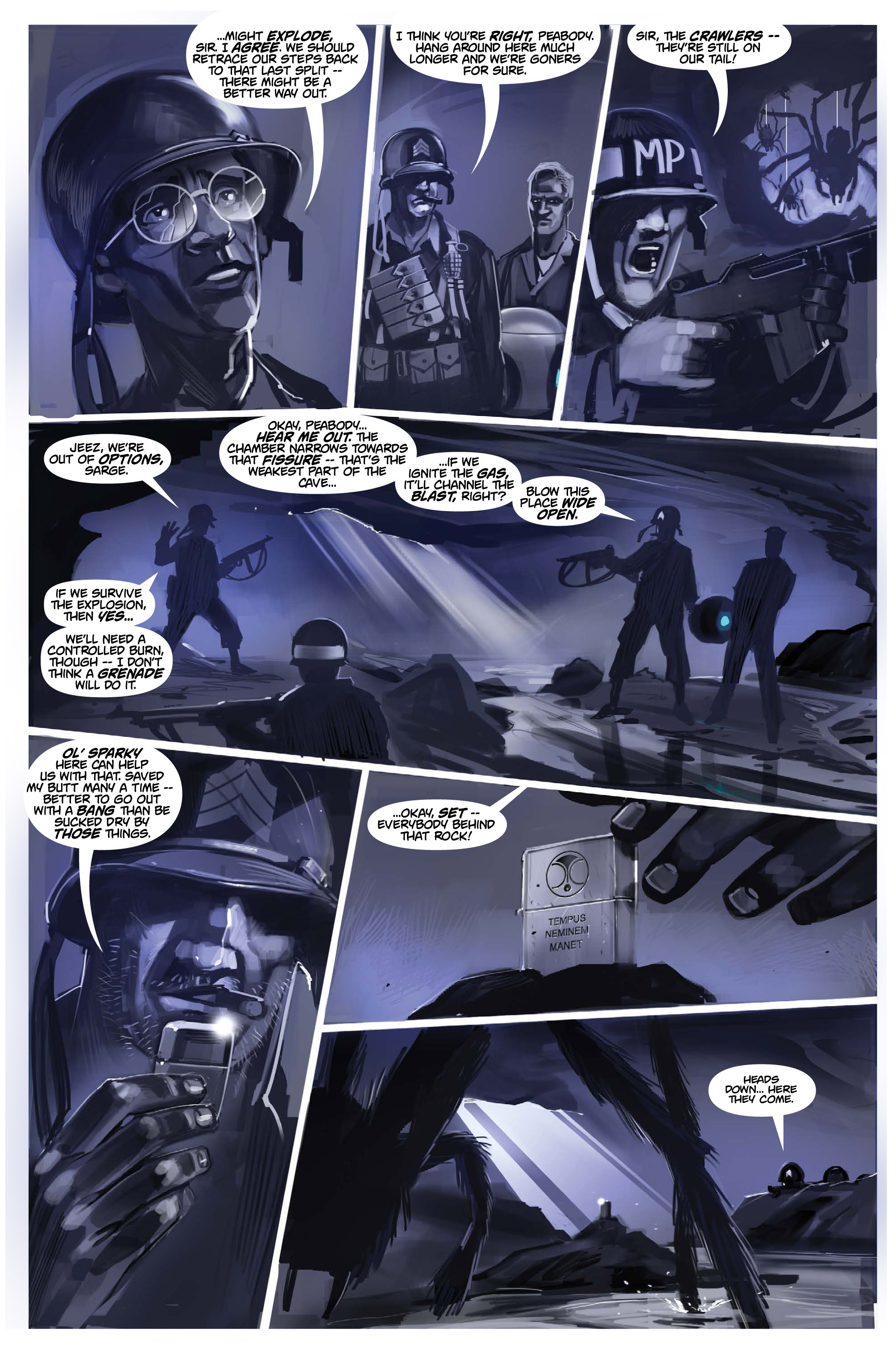 Read online Chronos Commandos: Dawn Patrol comic -  Issue #3 - 23