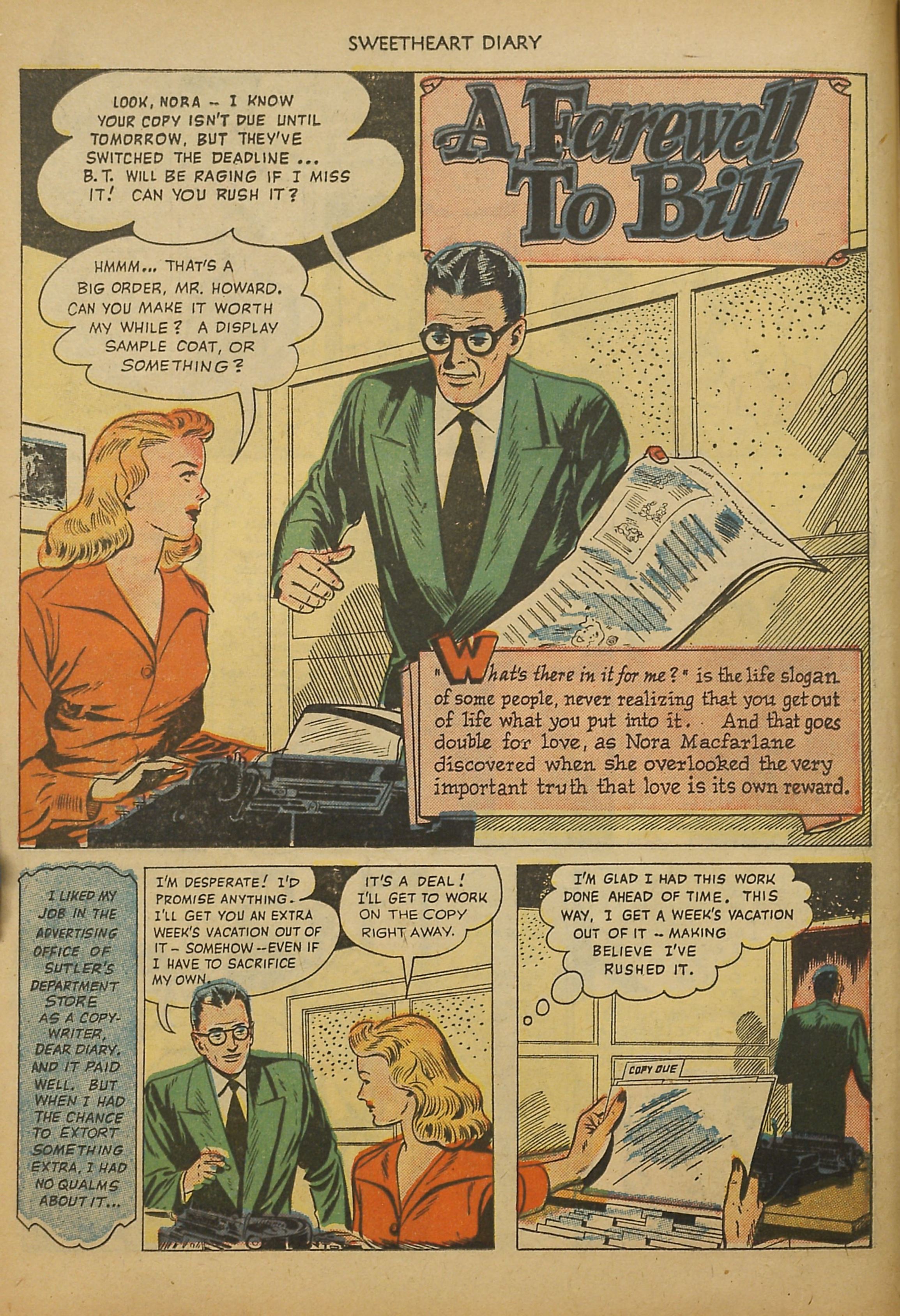 Read online Sweetheart Diary comic -  Issue #2 - 14