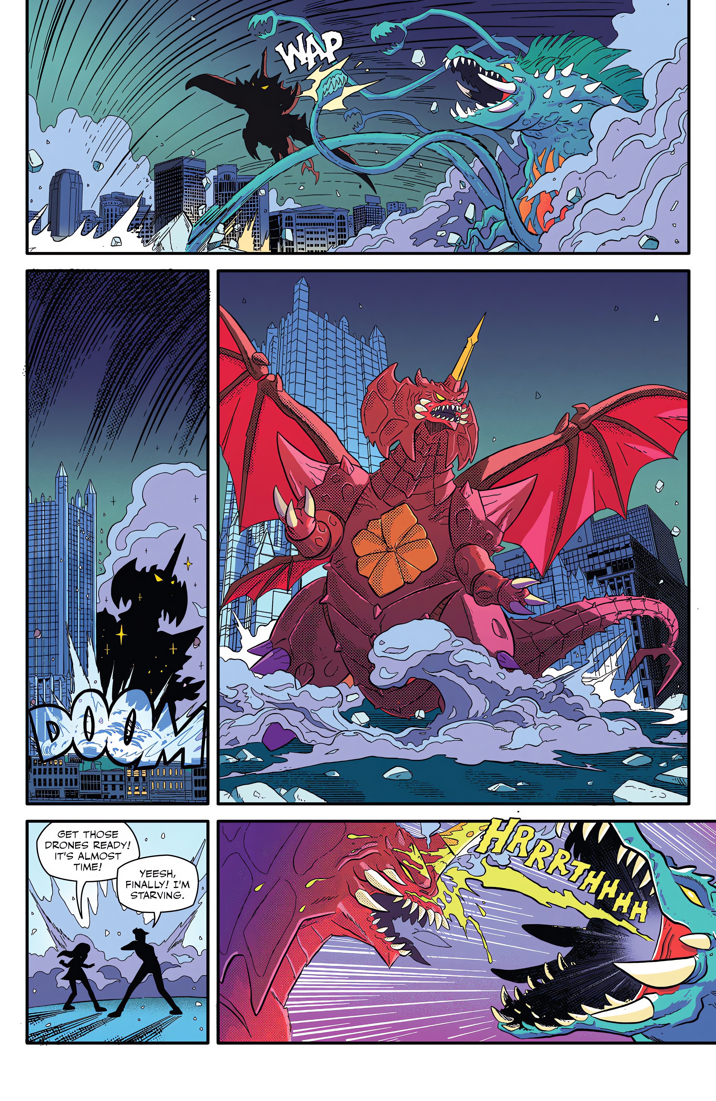 Read online Godzilla Rivals: Biollante Vs. Destoroyah comic -  Issue # Full - 38