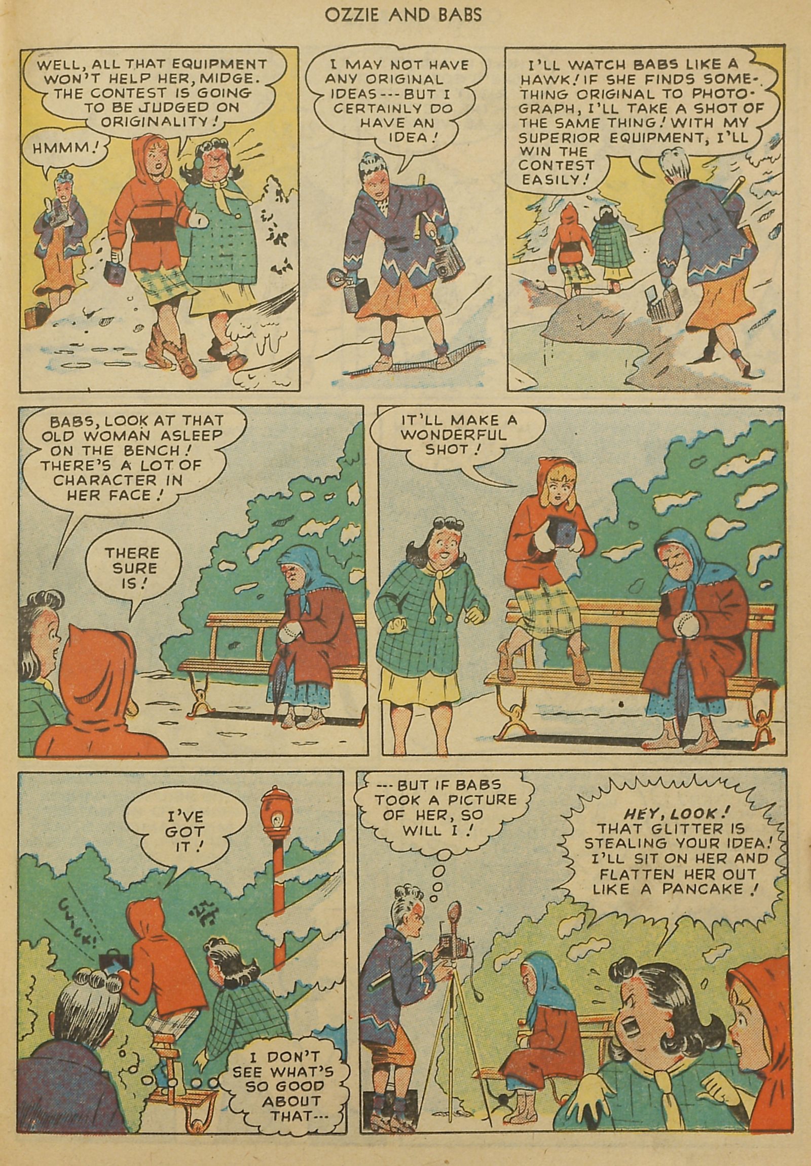 Read online Ozzie And Babs comic -  Issue #9 - 27