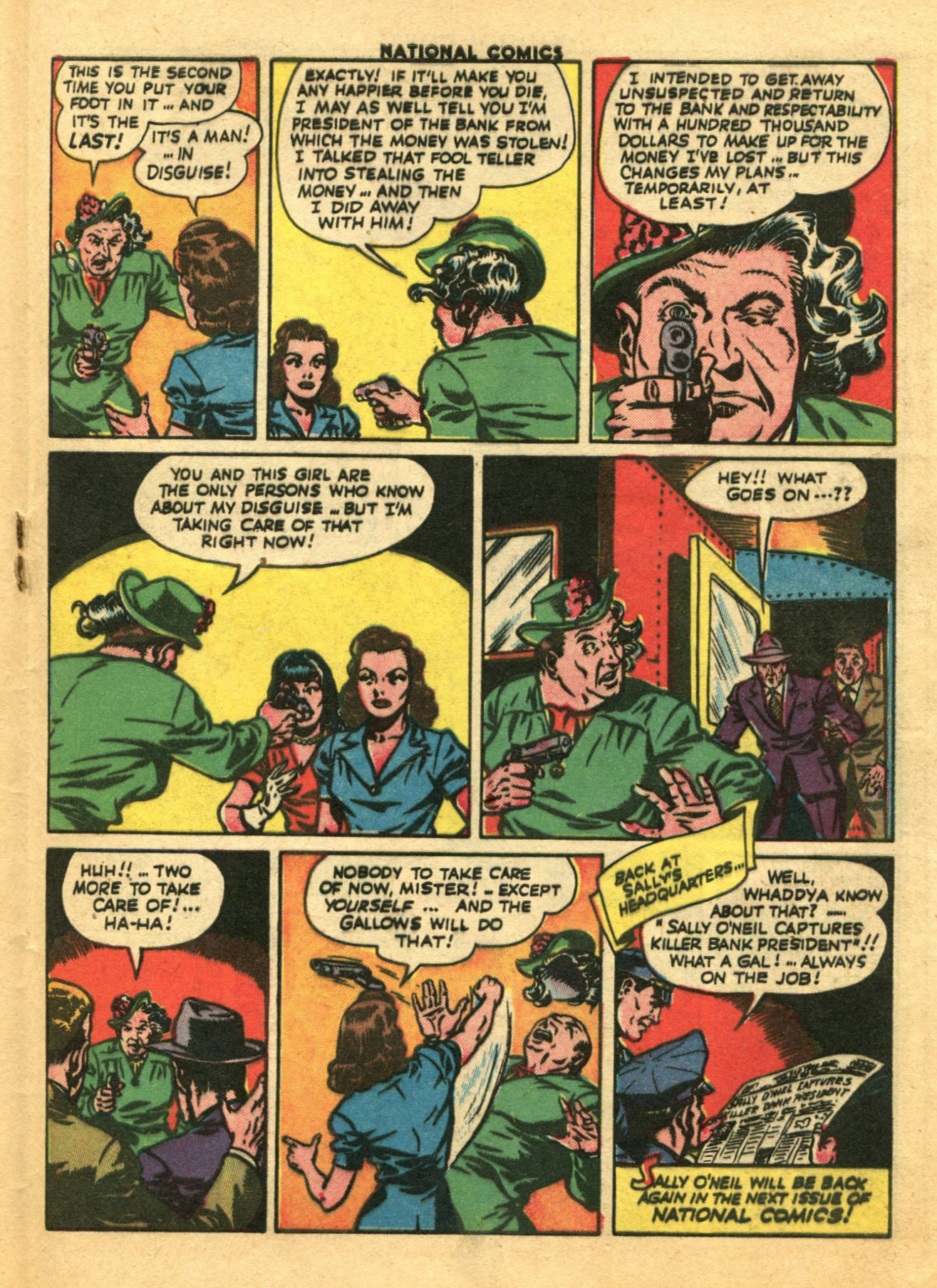 Read online National Comics comic -  Issue #38 - 37