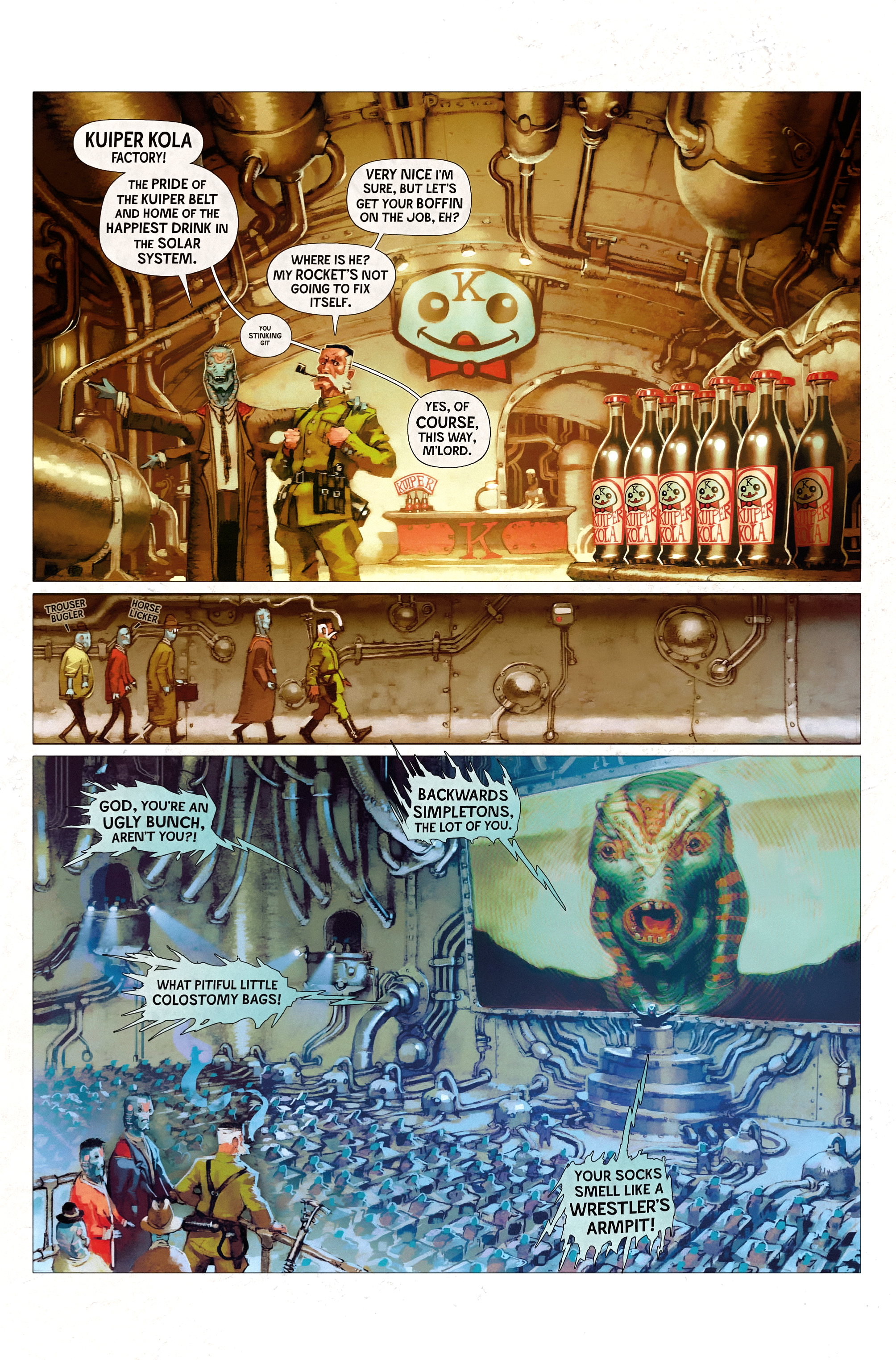 Read online Dr. Grordbort Onslaught comic -  Issue # TPB - 12