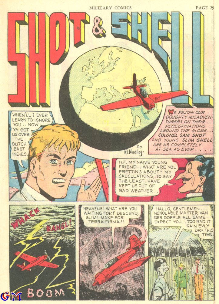 Read online Military Comics comic -  Issue #7 - 31
