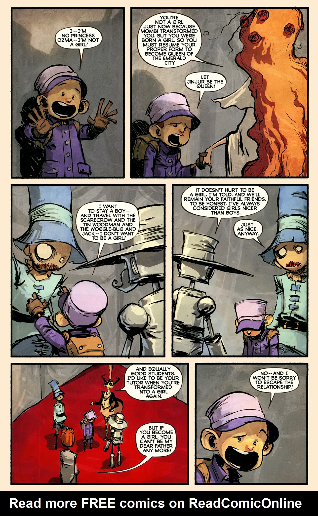 Read online The Marvelous Land of Oz comic -  Issue #8 - 16