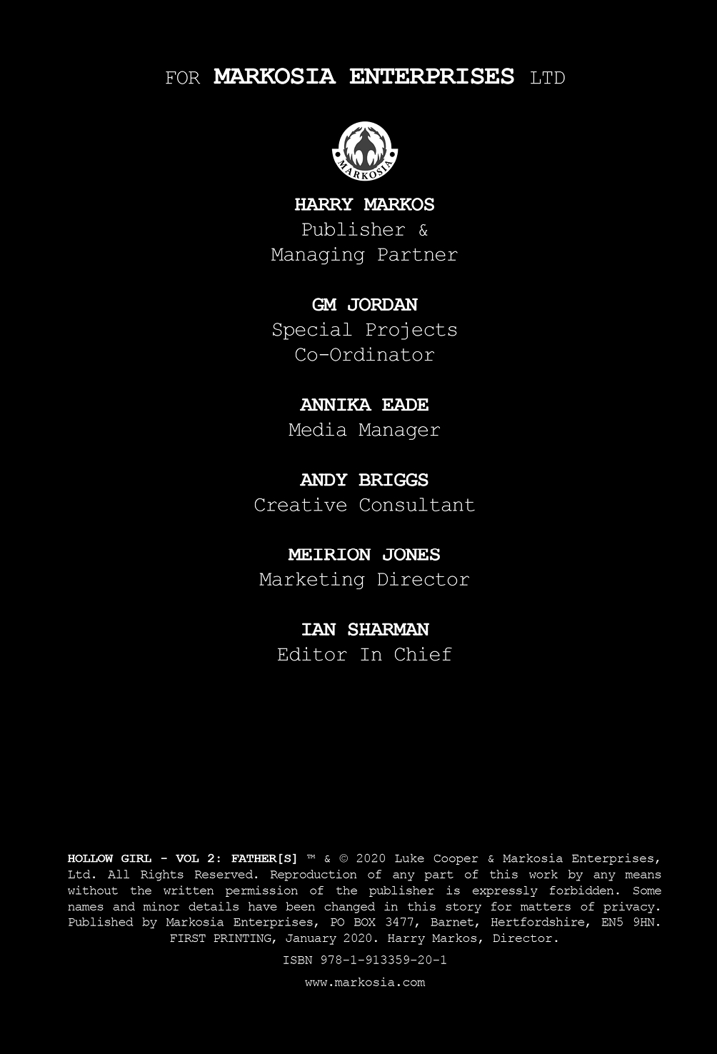 Read online Hollow Girl comic -  Issue #2 - 3