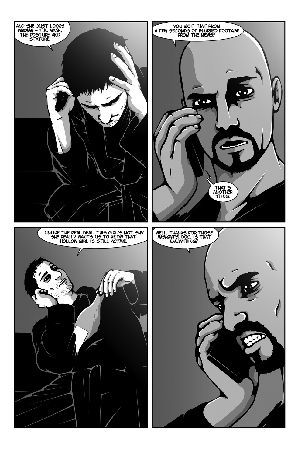 Read online Hollow Girl comic -  Issue #6 - 14