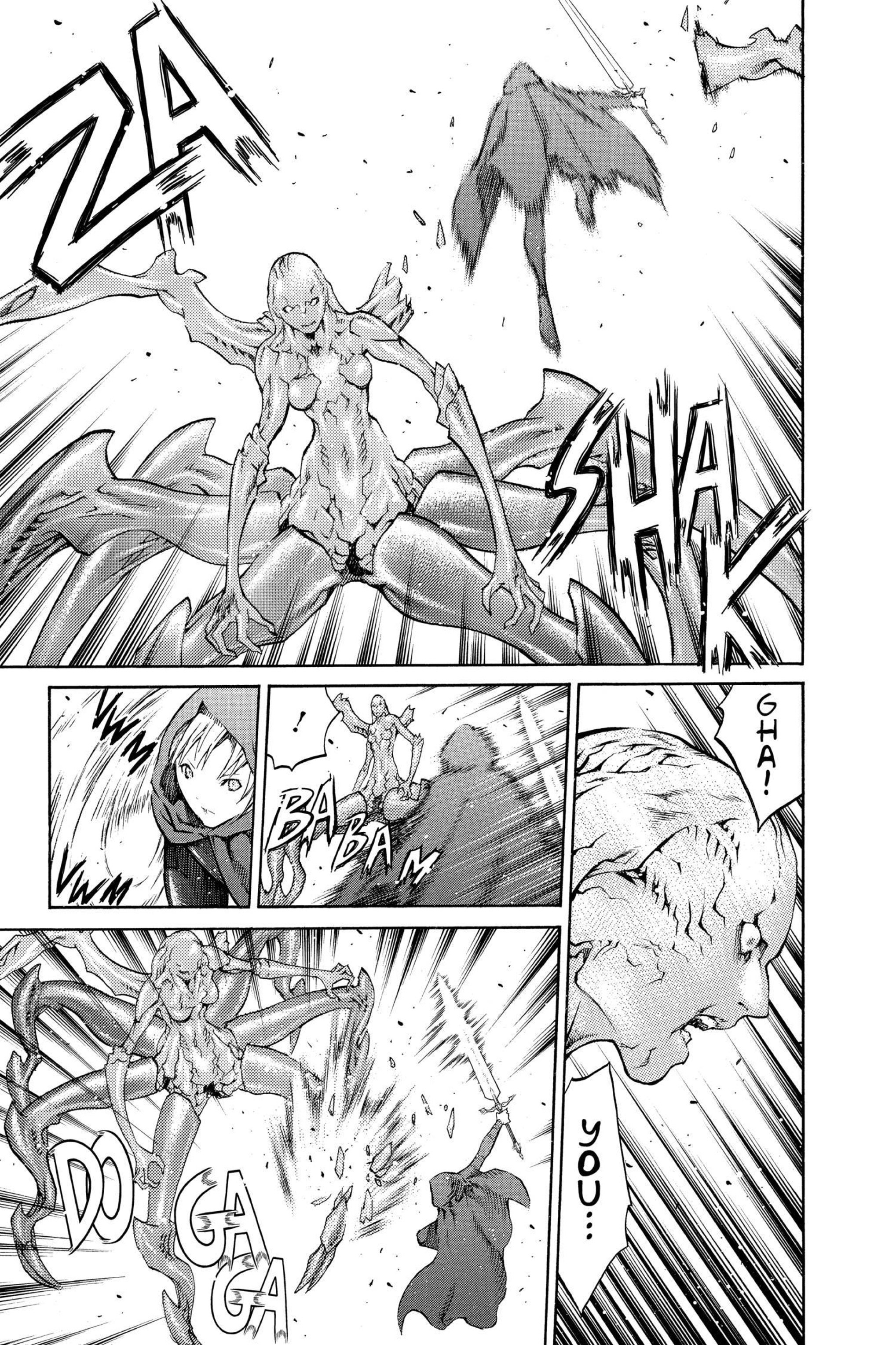 Read online Claymore comic -  Issue #15 - 168