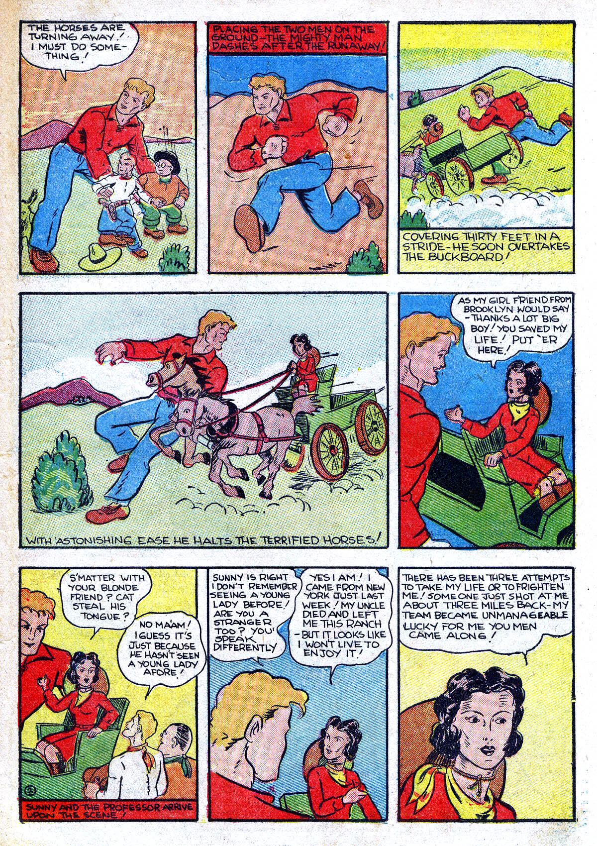 Read online Amazing Man Comics comic -  Issue #6 - 61