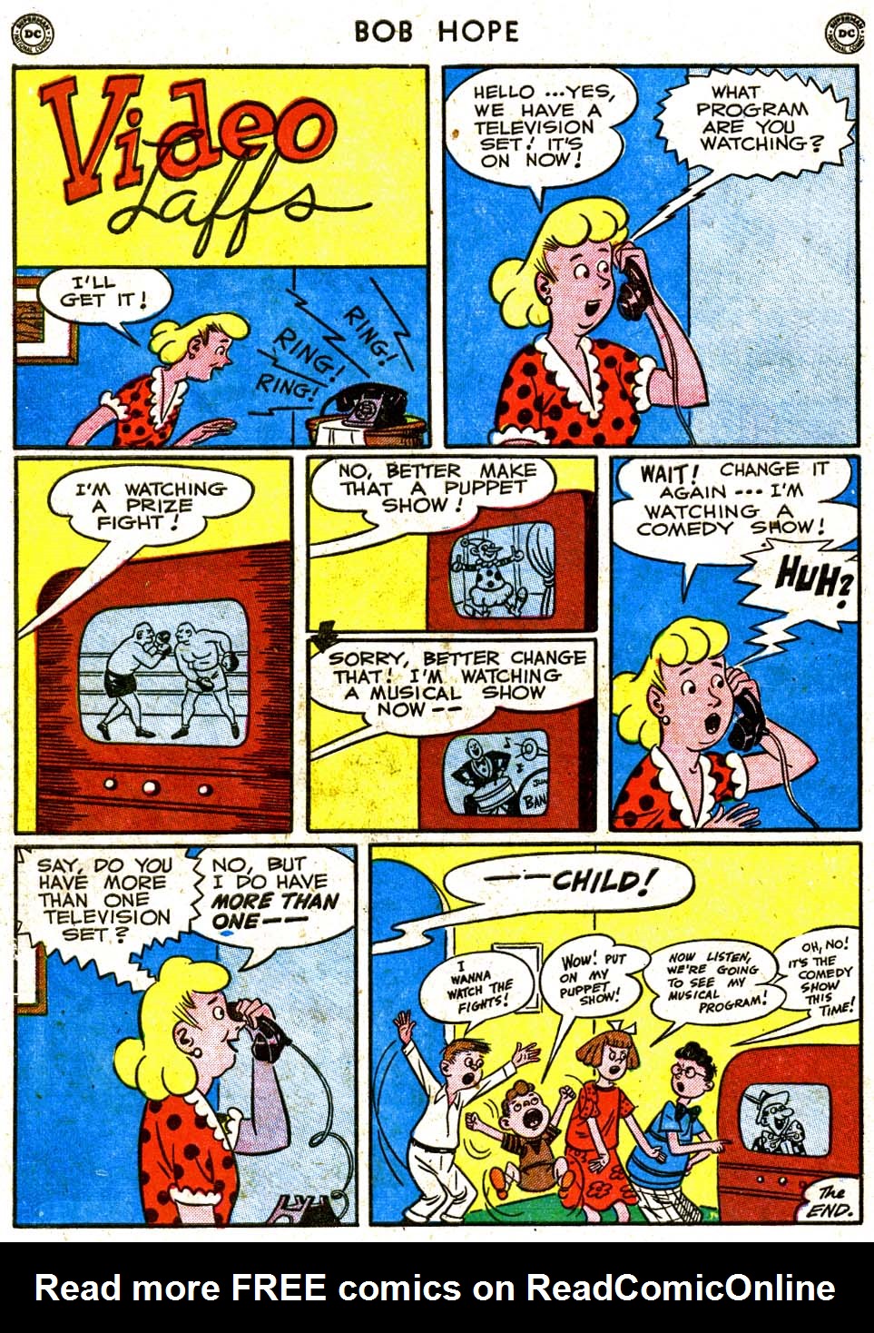 Read online The Adventures of Bob Hope comic -  Issue #4 - 50