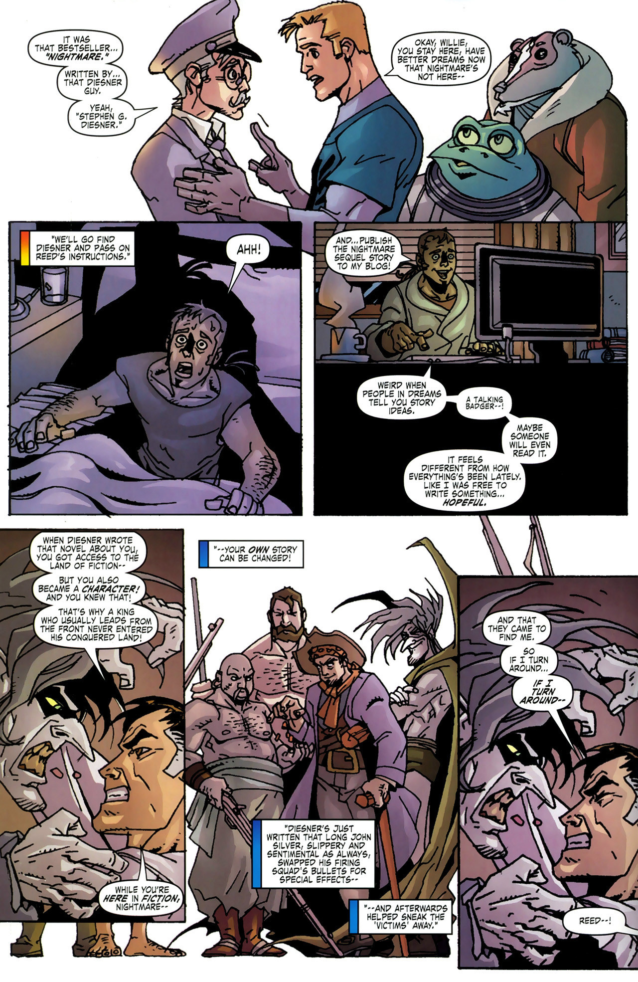 Read online Fantastic Four: True Story comic -  Issue #4 - 9