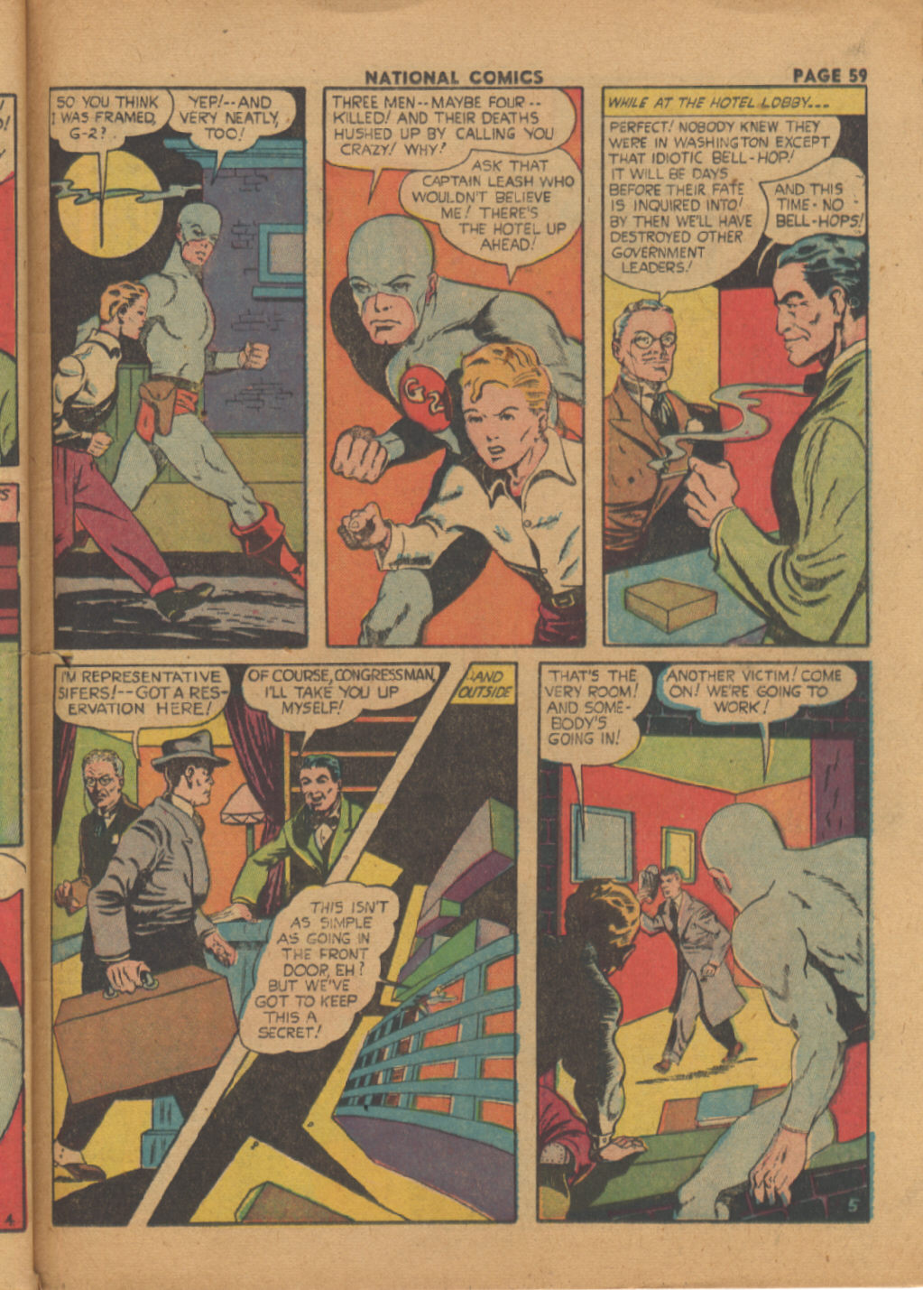 Read online National Comics comic -  Issue #34 - 61