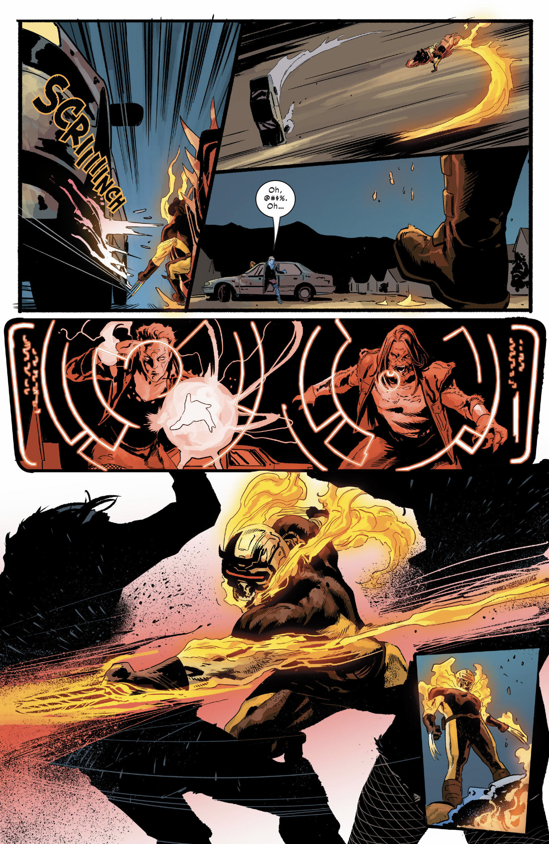Read online Ghost Rider/Wolverine: Weapons of Vengeance Omega comic -  Issue #1 - 4
