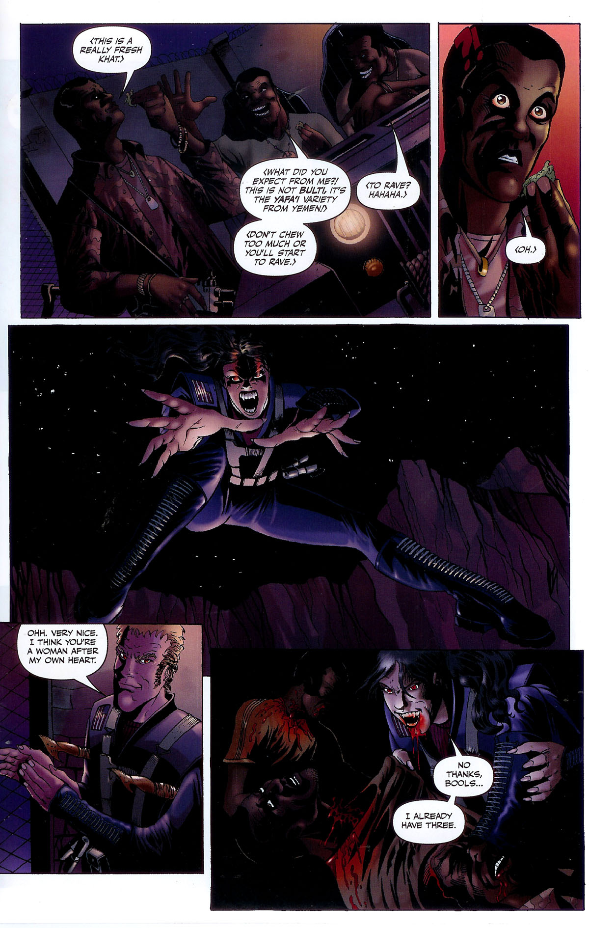 Read online CVO: Covert Vampiric Operations - African Blood comic -  Issue #2 - 9