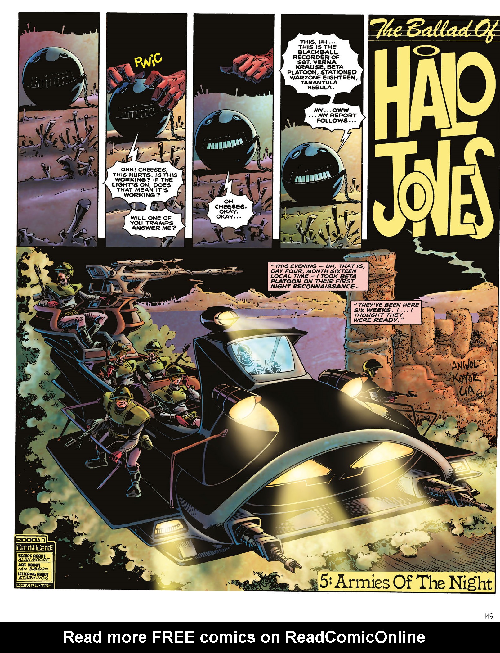 Read online The Ballad of Halo Jones: Full Colour Omnibus Edition comic -  Issue # TPB (Part 2) - 52