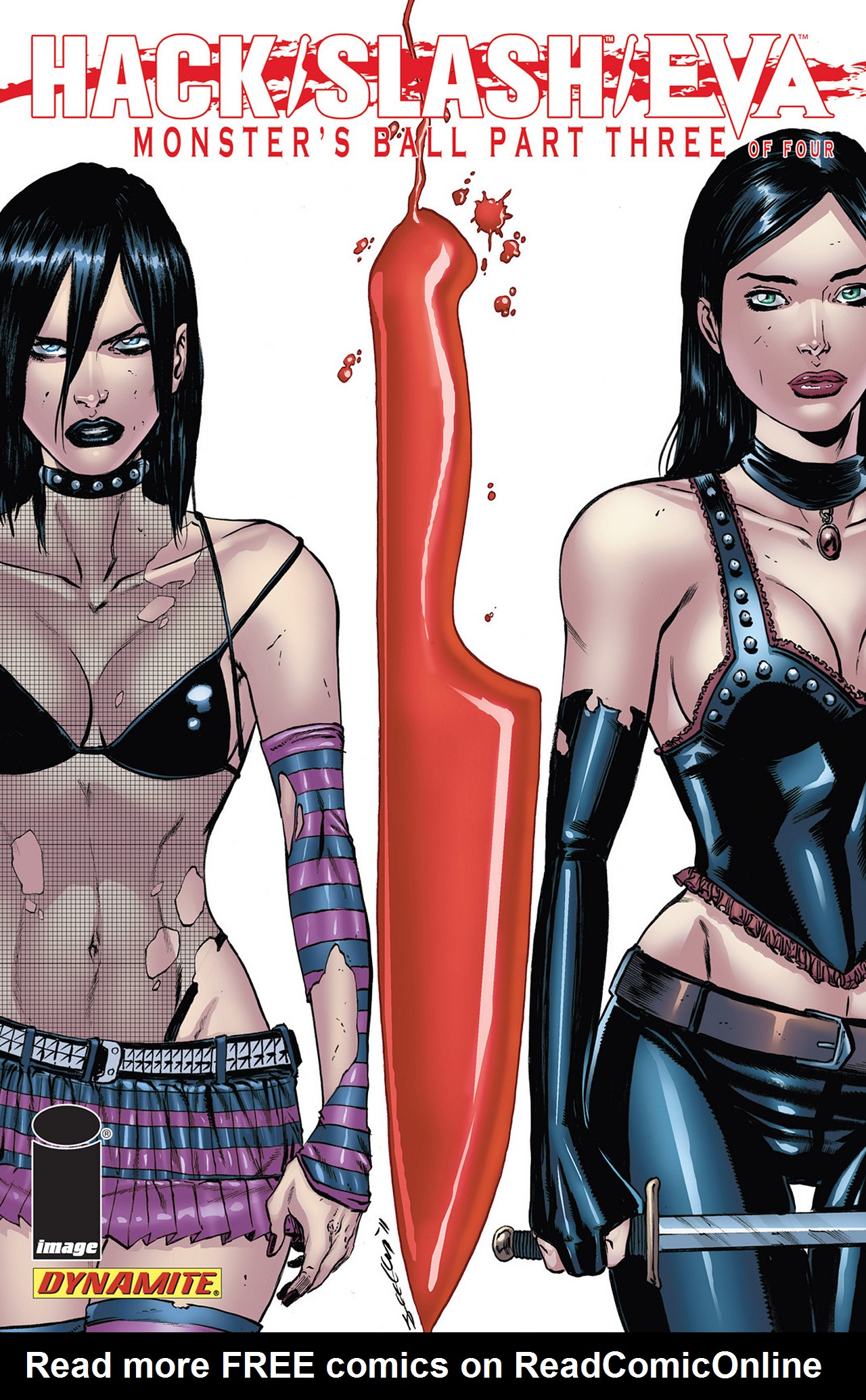 Read online Hack/Slash/Eva Monster's Ball comic -  Issue # _TPB - 53