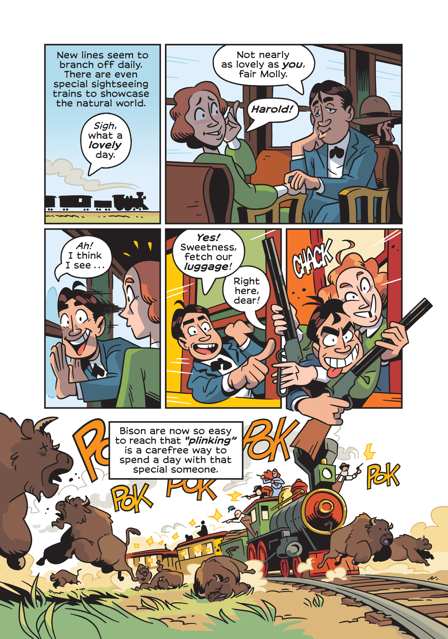 Read online History Comics comic -  Issue # The American Bison - The Buffalos Survival Tale - 41