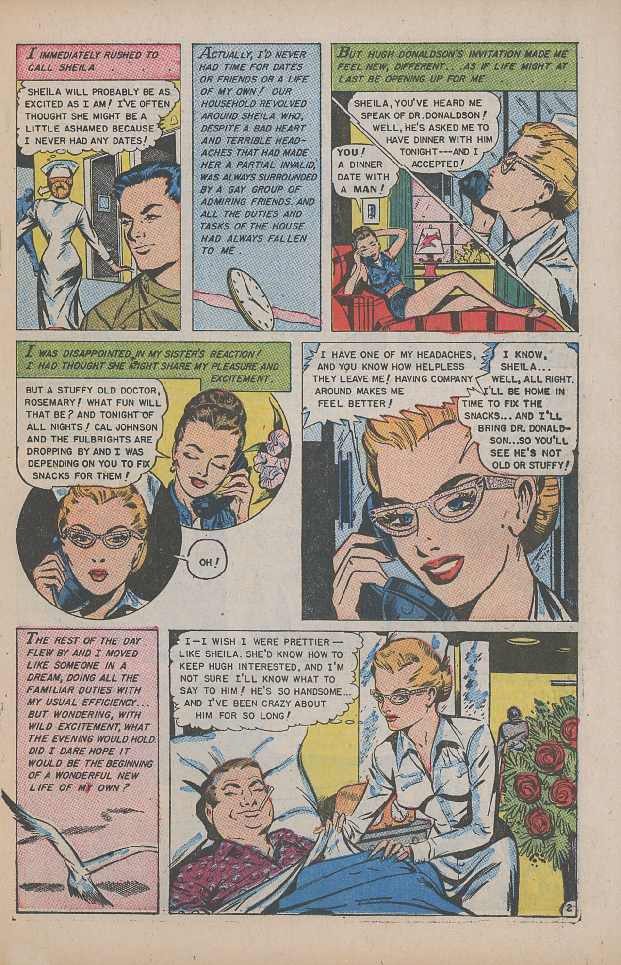 Read online Glamorous Romances comic -  Issue #75 - 19