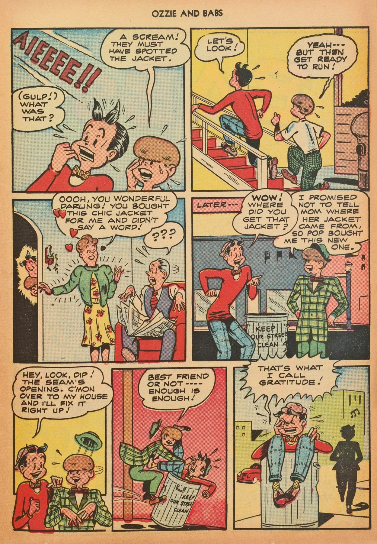 Read online Ozzie And Babs comic -  Issue #4 - 25