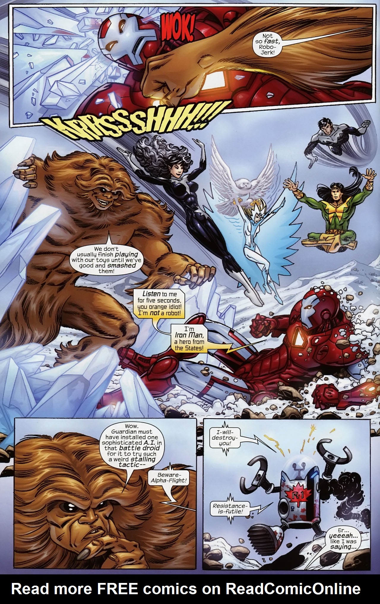 Read online Marvel Adventures Iron Man comic -  Issue #11 - 10