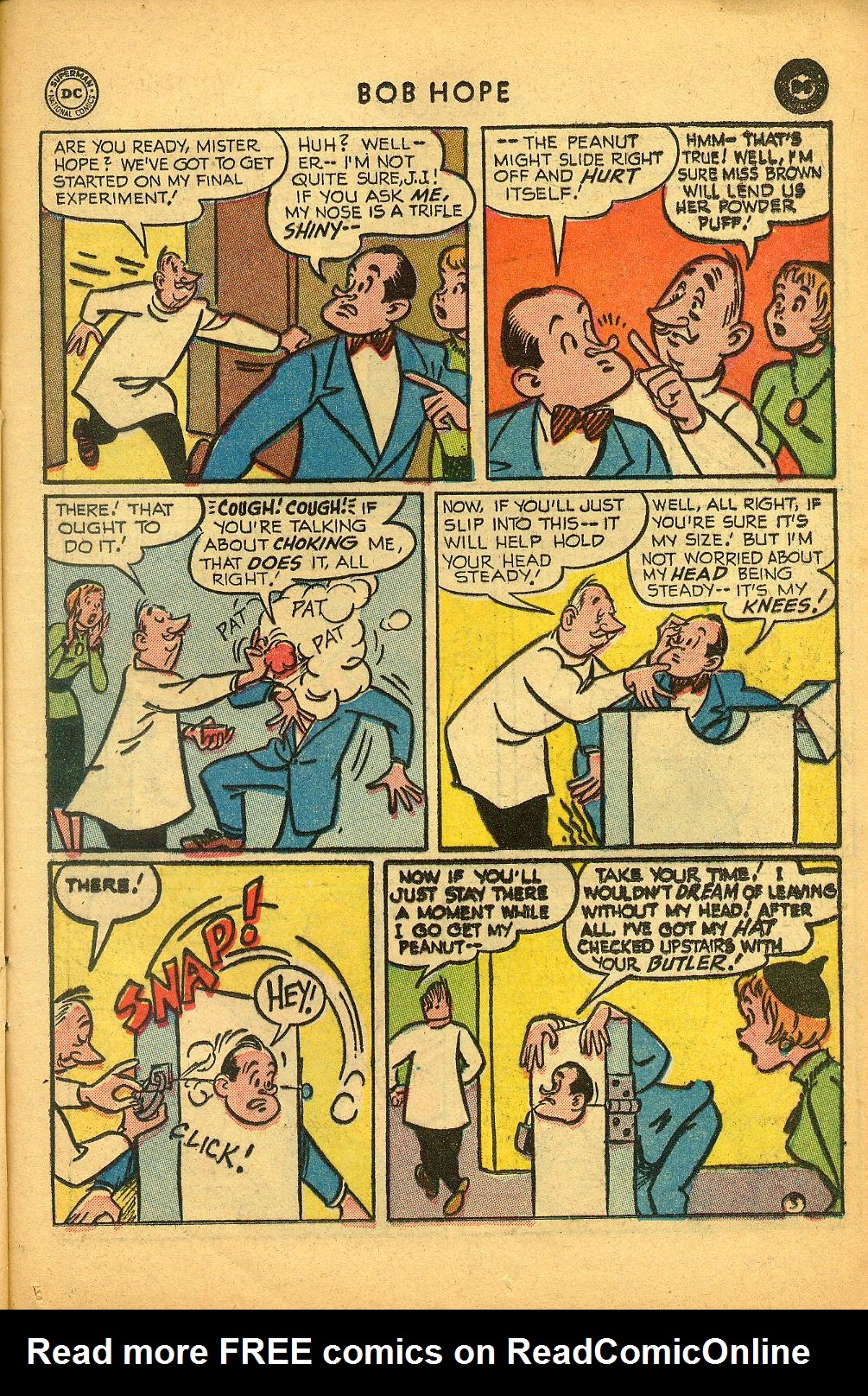 Read online The Adventures of Bob Hope comic -  Issue #28 - 29