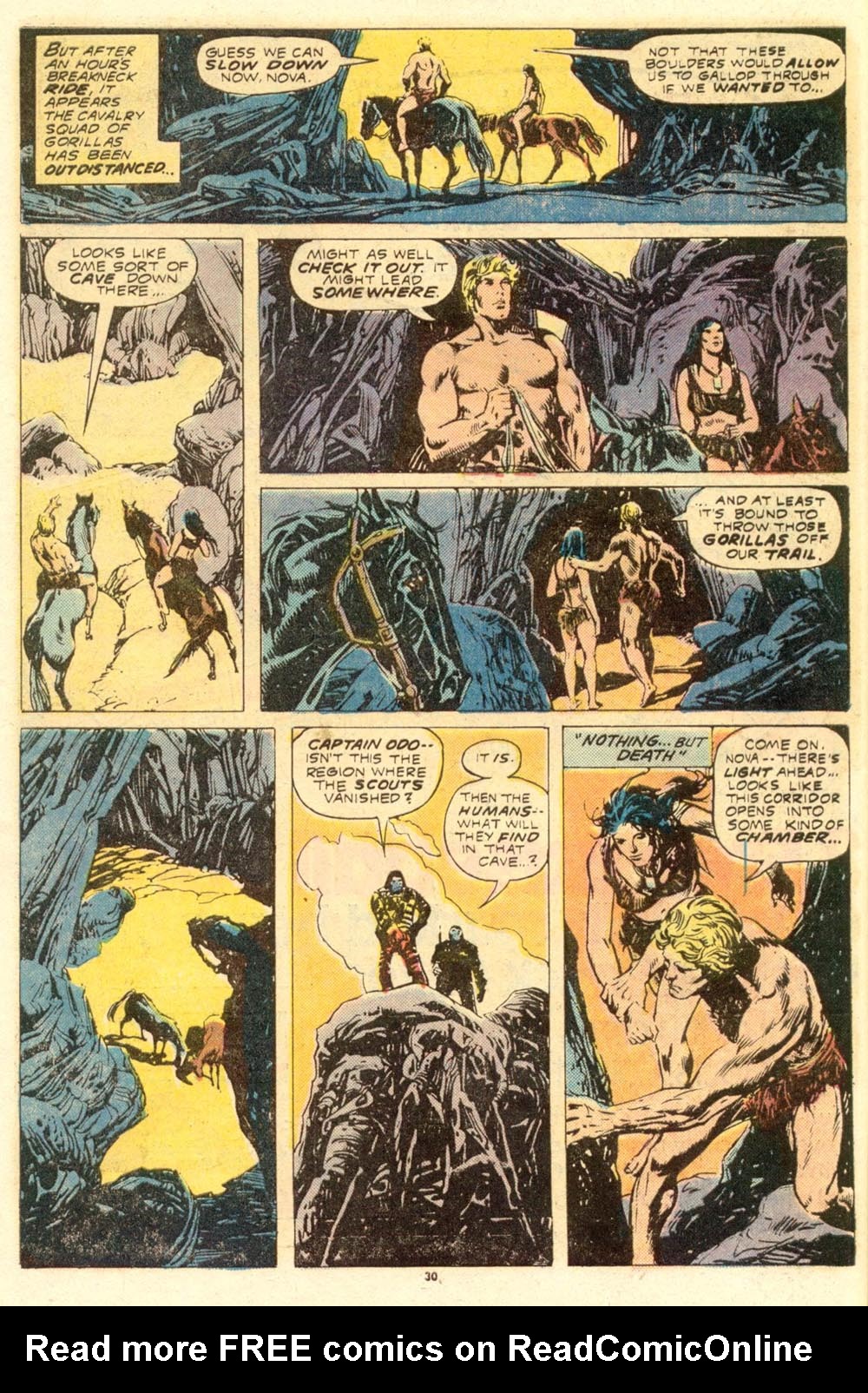 Read online Adventures on the Planet of the Apes comic -  Issue #8 - 18