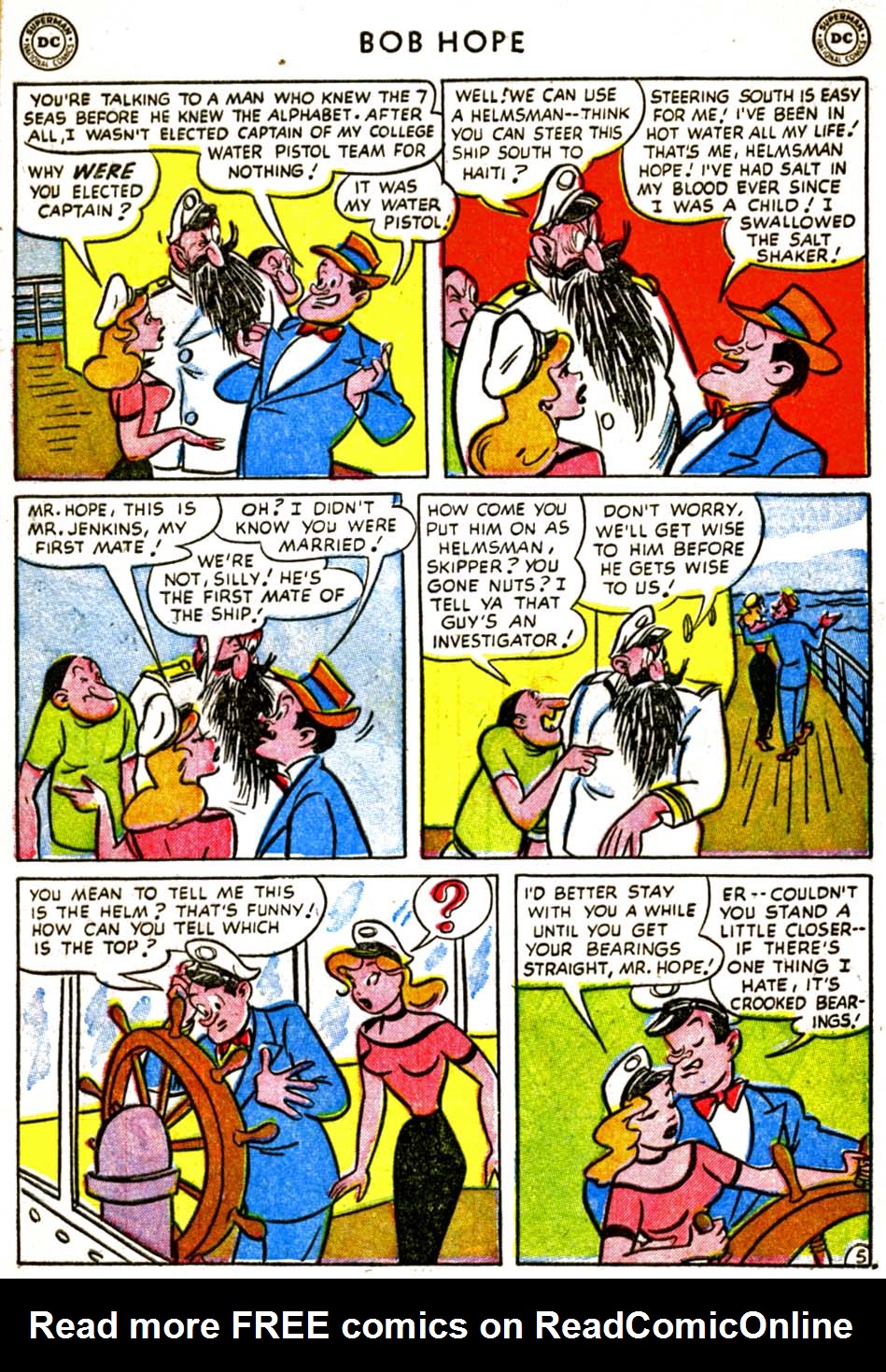 Read online The Adventures of Bob Hope comic -  Issue #25 - 7