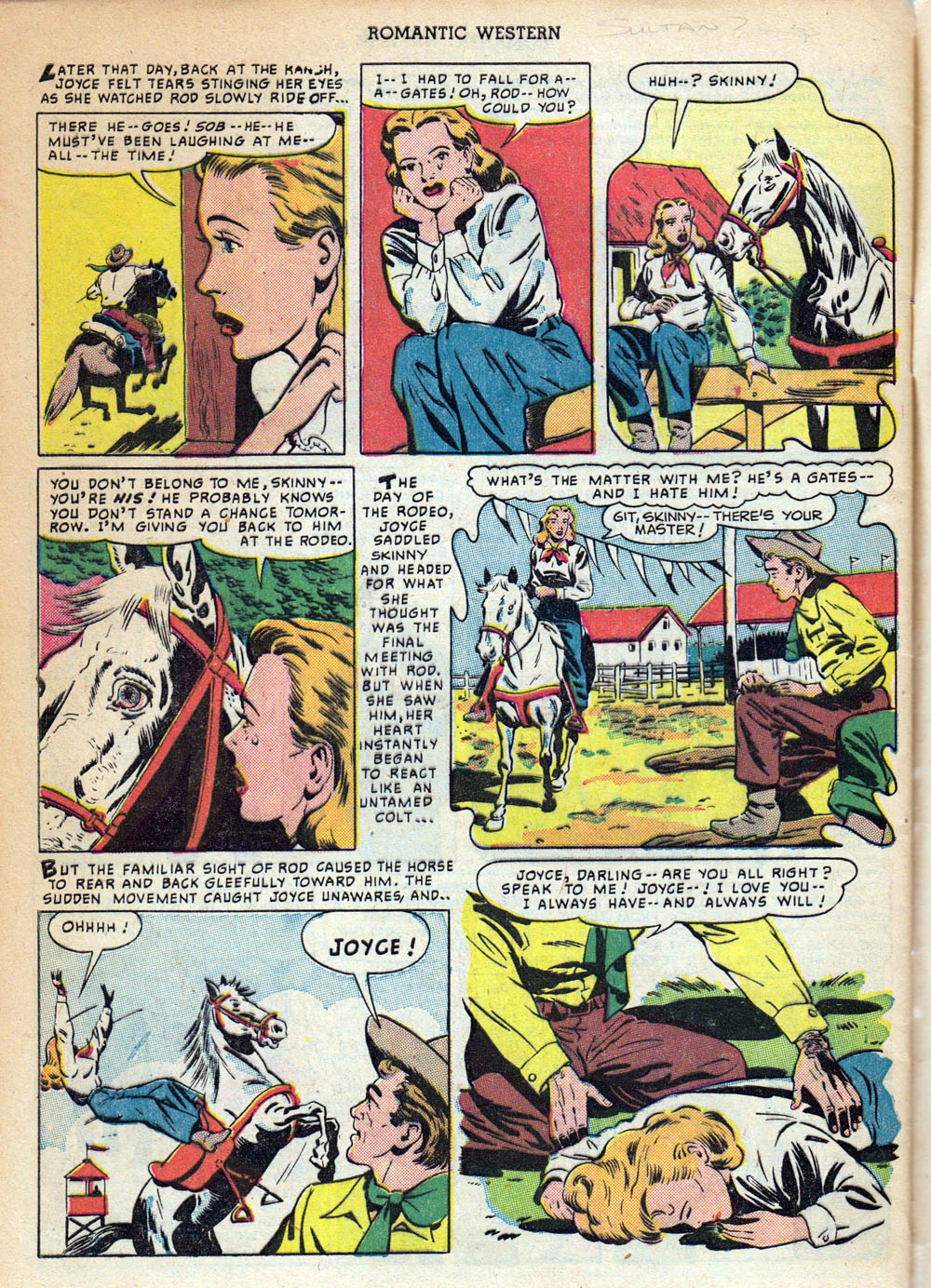 Read online Romantic Western comic -  Issue #2 - 32
