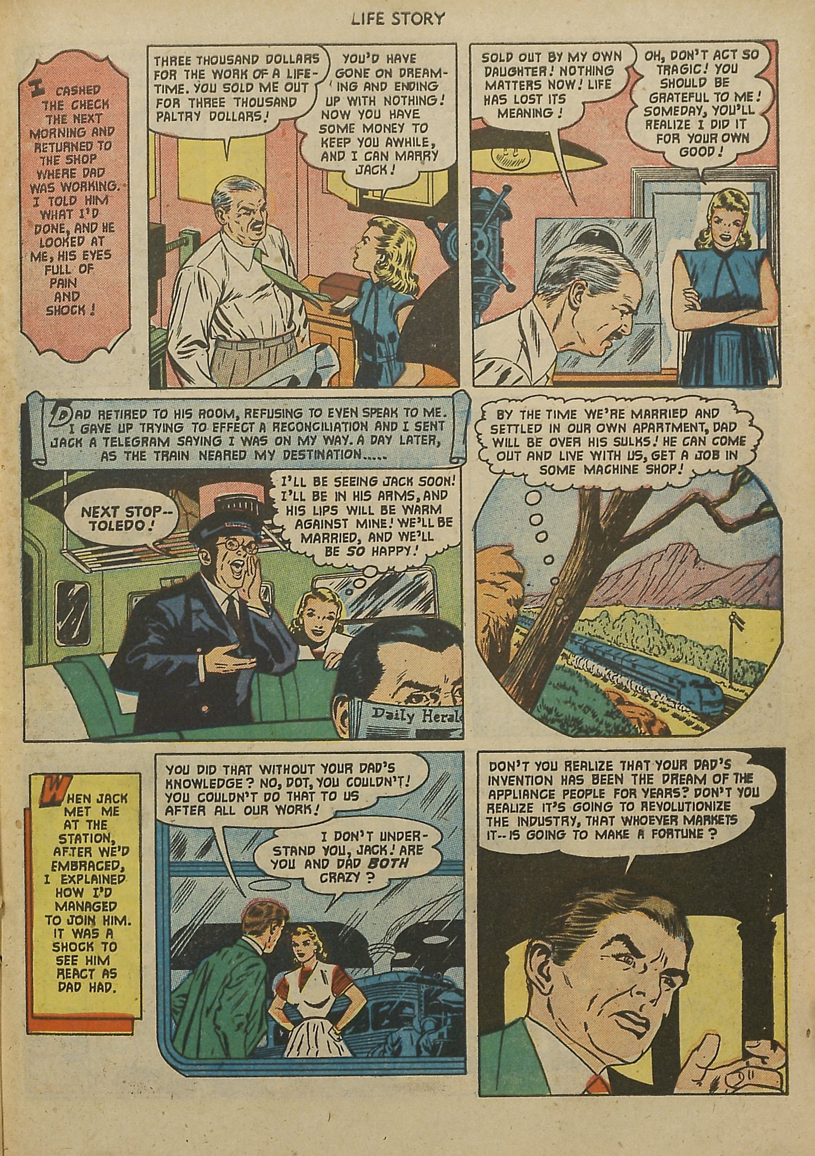 Read online Life Story comic -  Issue #38 - 21
