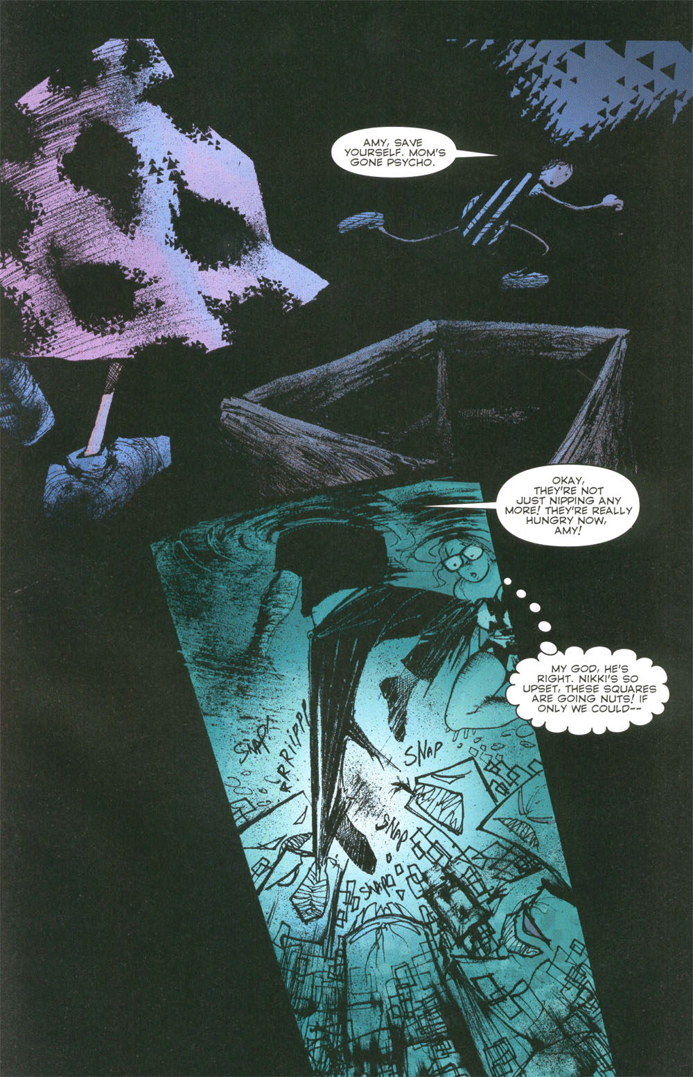 Read online Zero Girl: Full Circle comic -  Issue #4 - 16