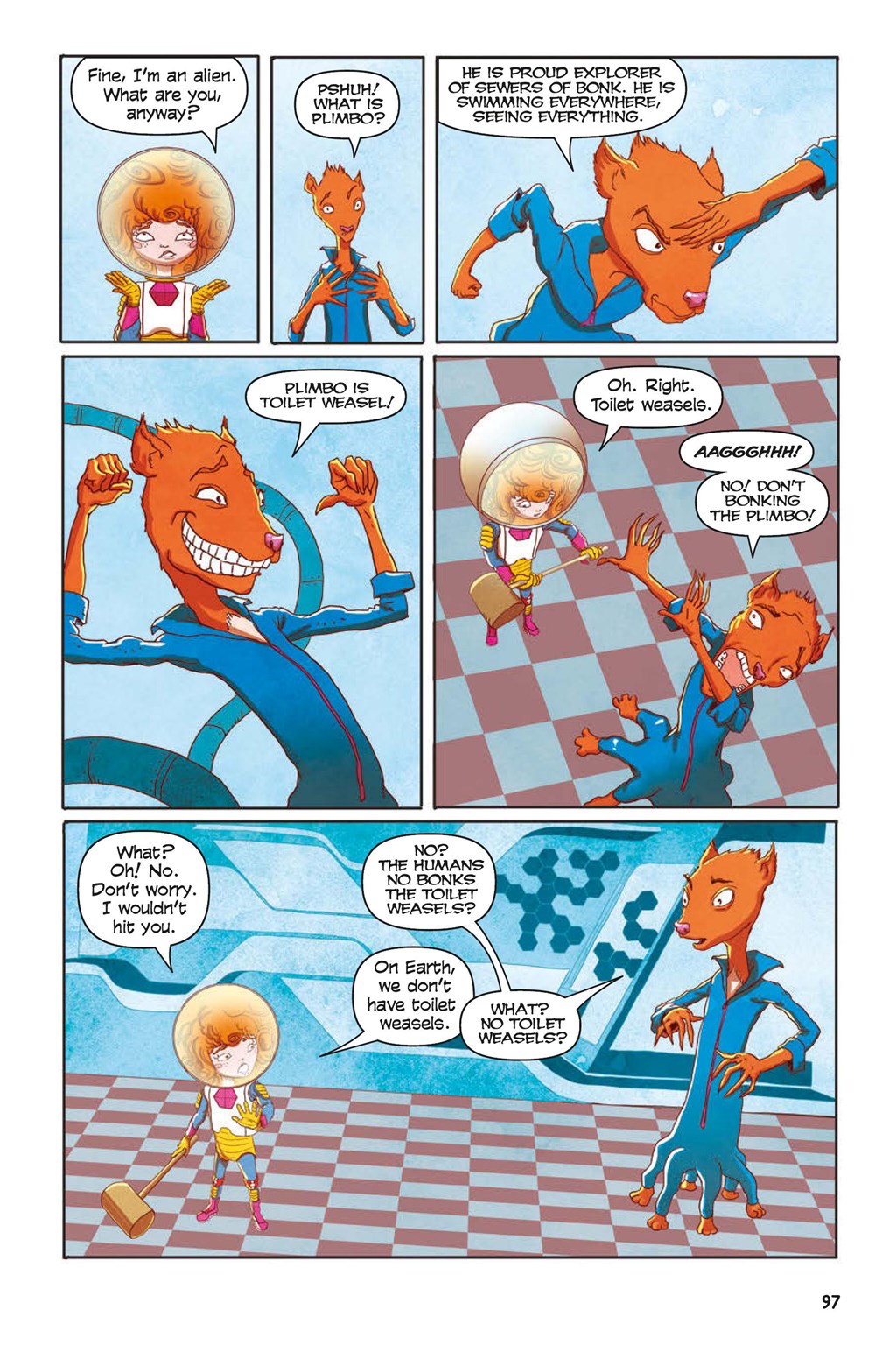 Read online Billie Blaster and the Robot Army From Outer Space comic -  Issue # TPB (Part 2) - 8
