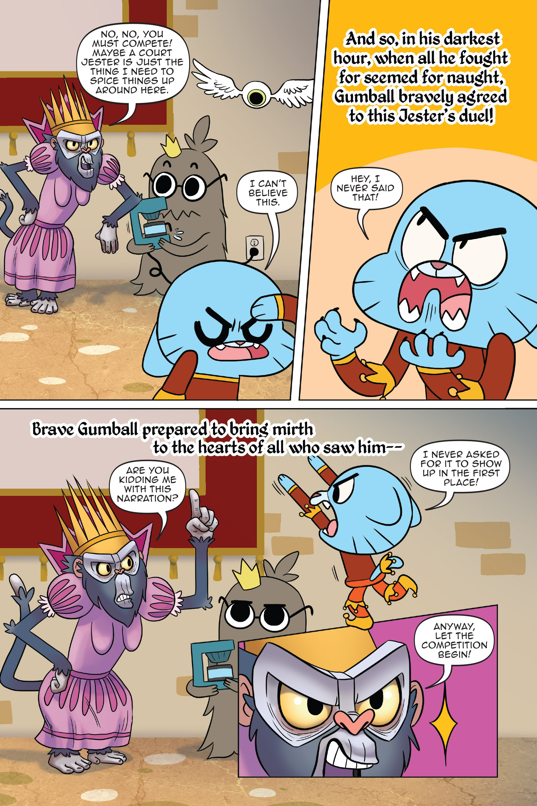 Read online The Amazing World of Gumball: Fairy Tale Trouble comic -  Issue # Full - 118