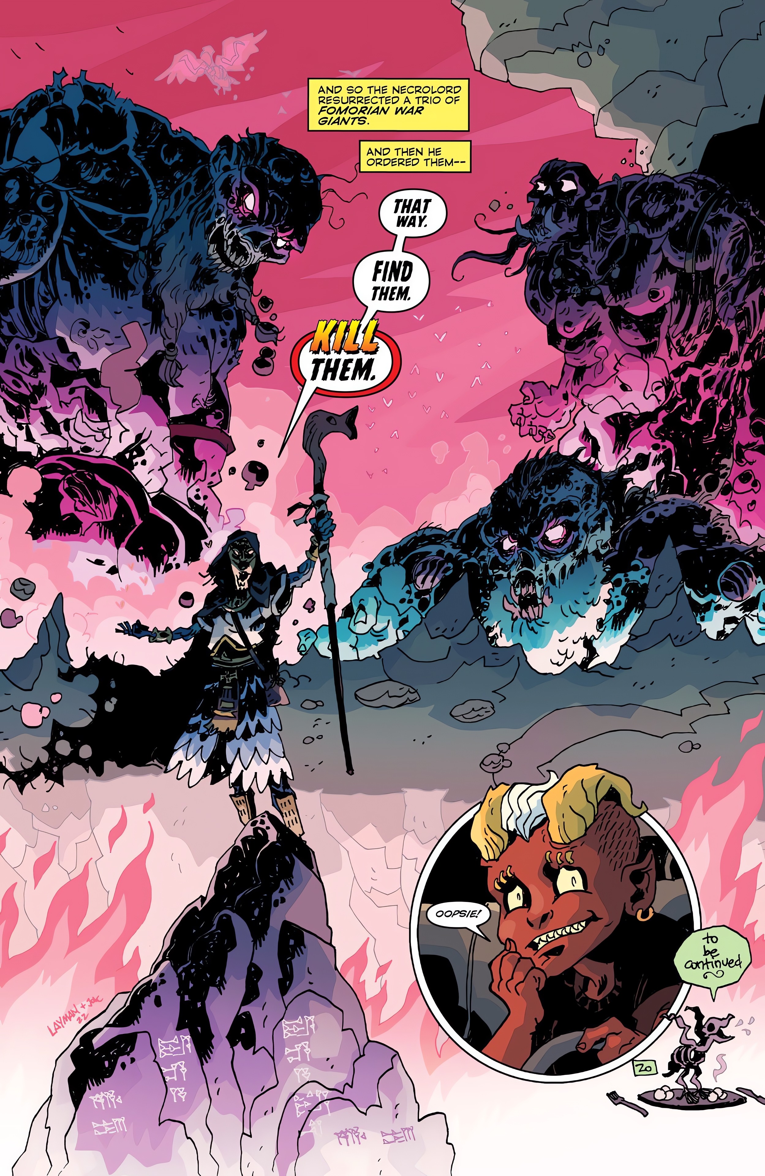 Read online In Hell We Fight! comic -  Issue #3 - 21