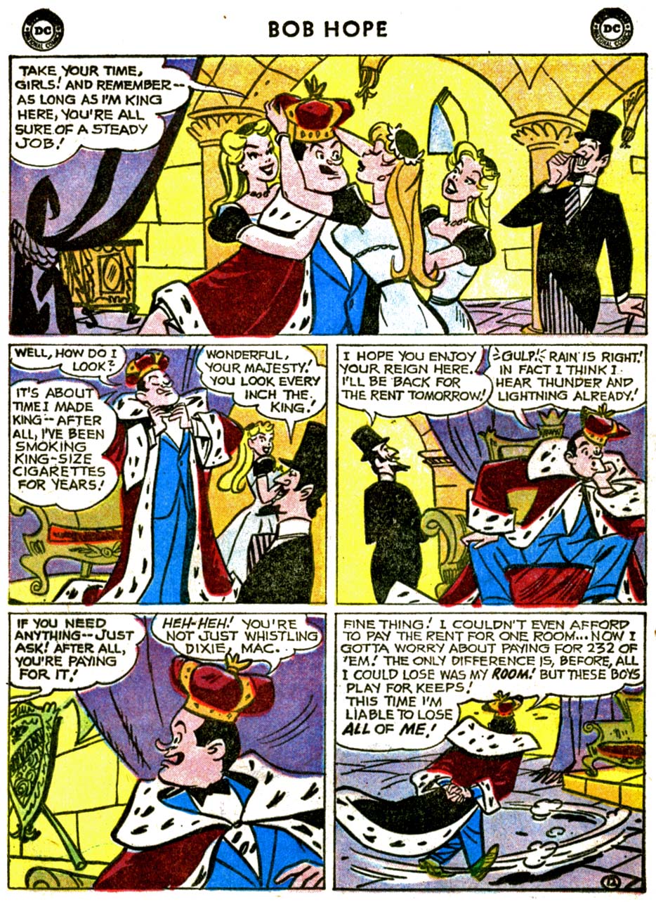 Read online The Adventures of Bob Hope comic -  Issue #58 - 16