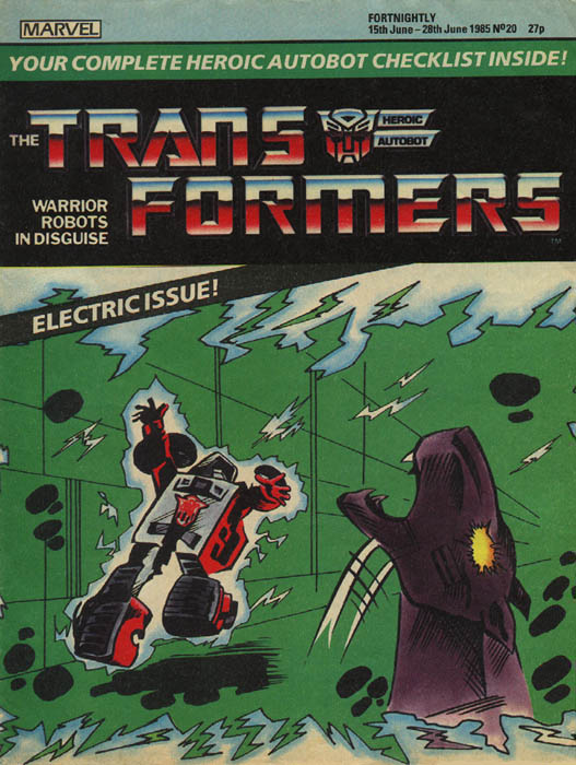 Read online The Transformers (UK) comic -  Issue #20 - 1