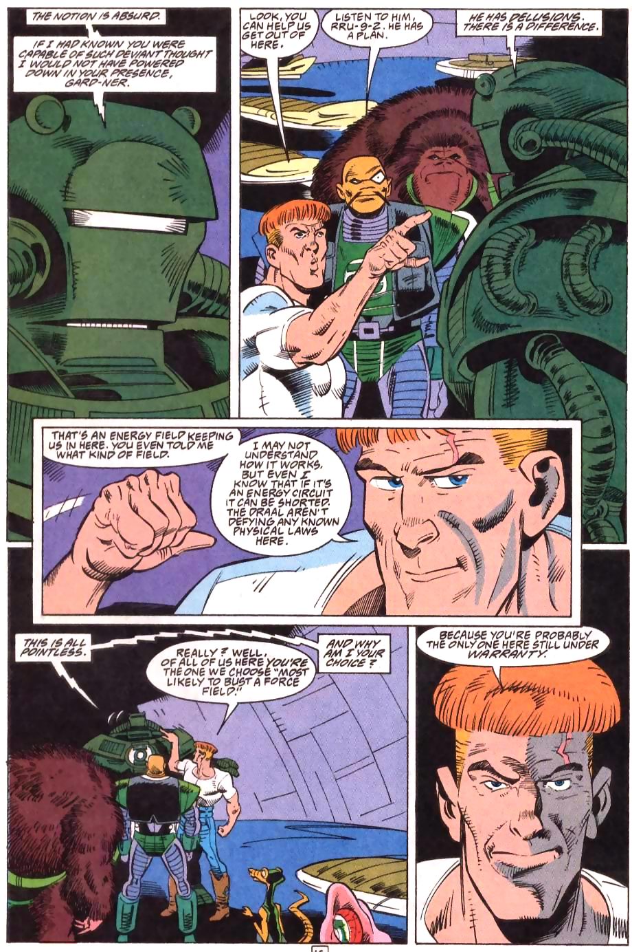 Read online Guy Gardner comic -  Issue #12 - 18