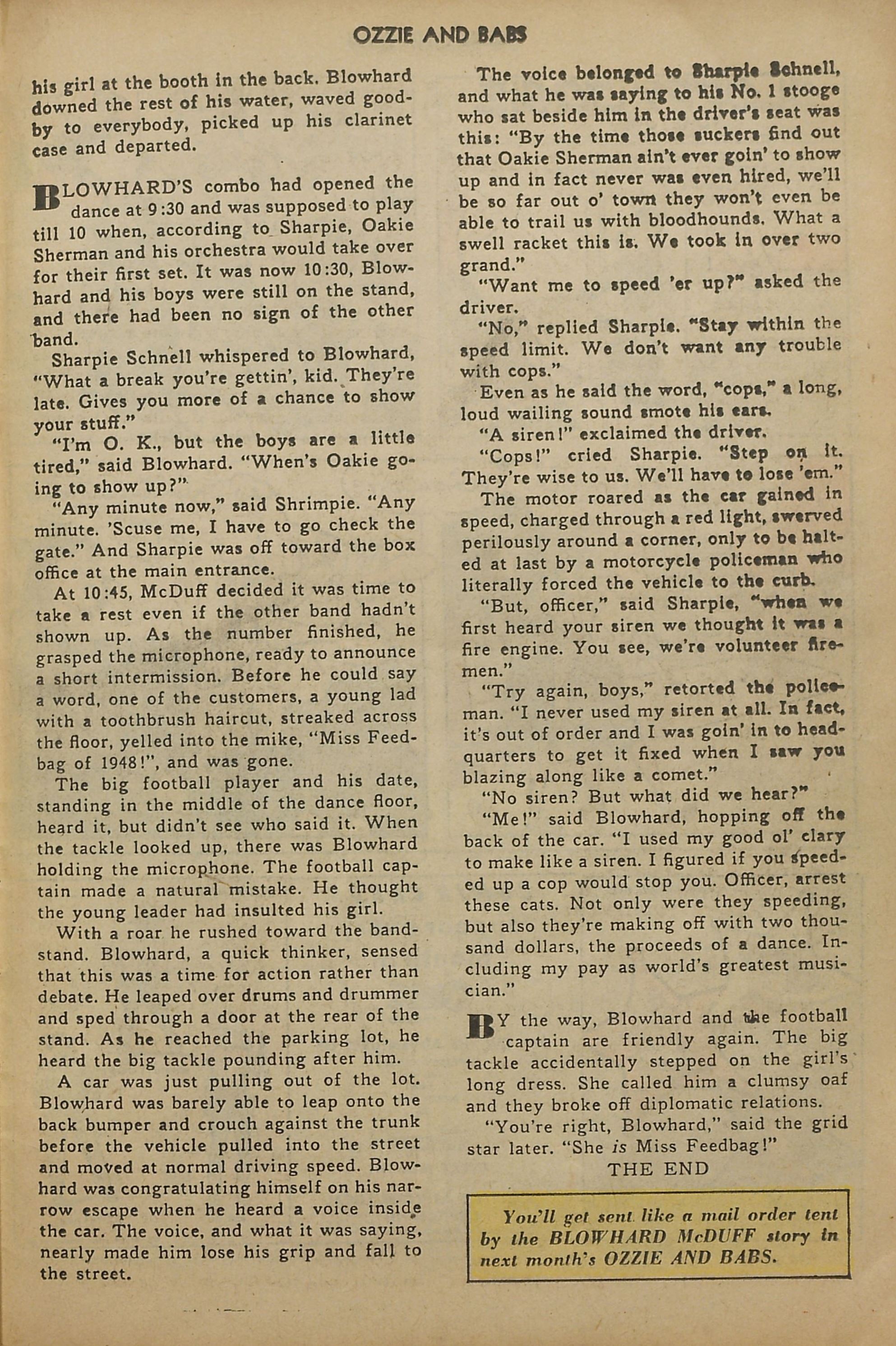 Read online Ozzie And Babs comic -  Issue #5 - 35