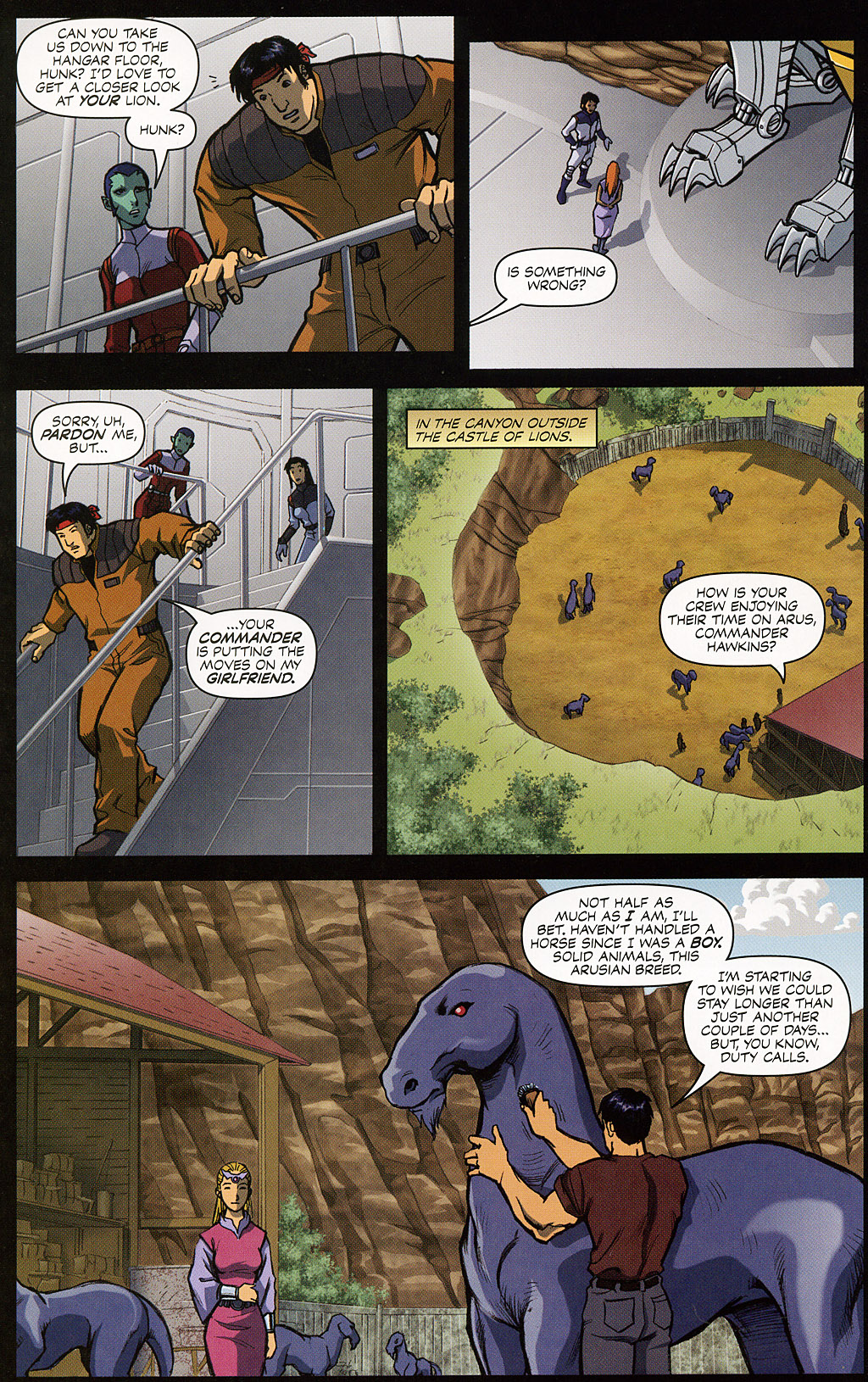 Read online Voltron: Defender of the Universe comic -  Issue #6 - 5