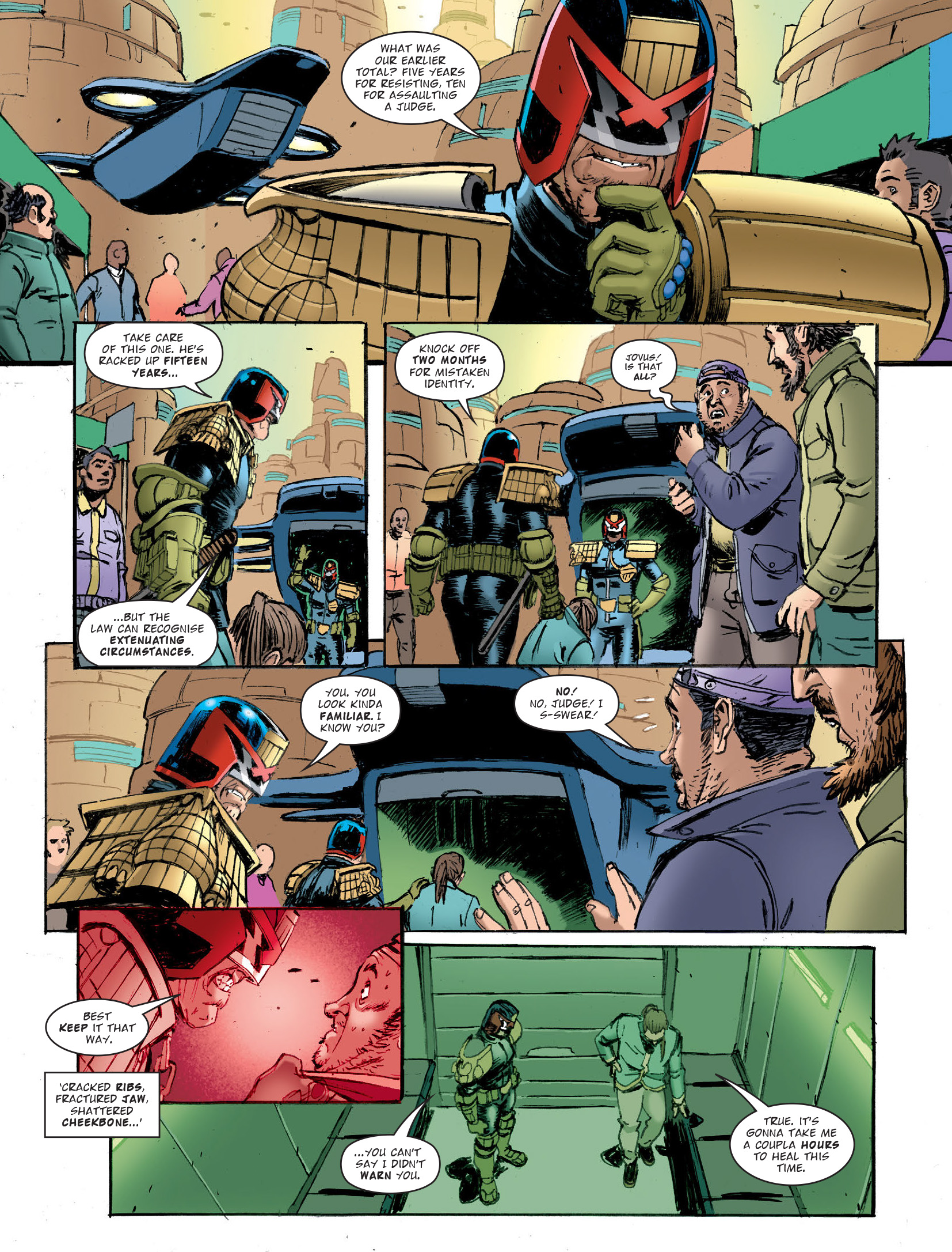 Read online Judge Dredd Megazine (Vol. 5) comic -  Issue #459 - 13