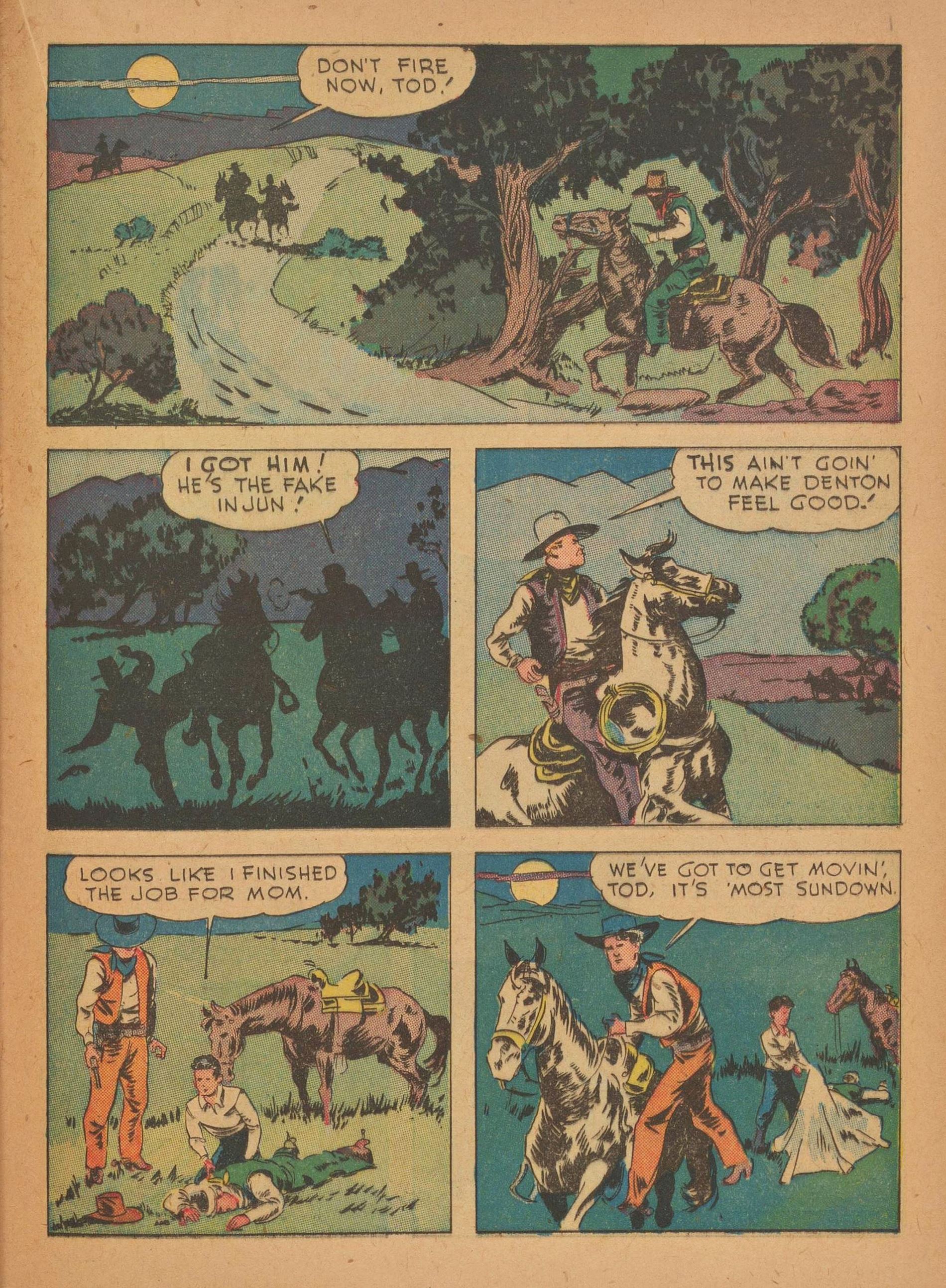 Read online Gene Autry Comics comic -  Issue #9 - 47