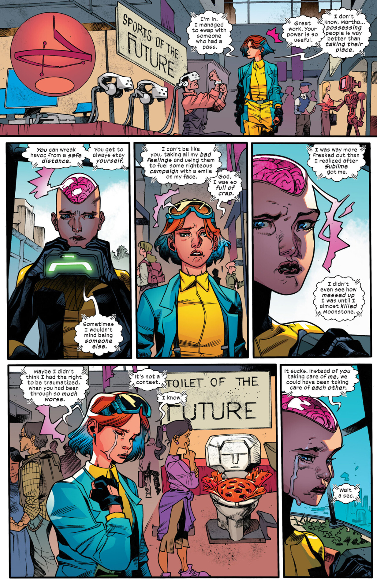 Read online New Mutants Lethal Legion comic -  Issue #5 - 4