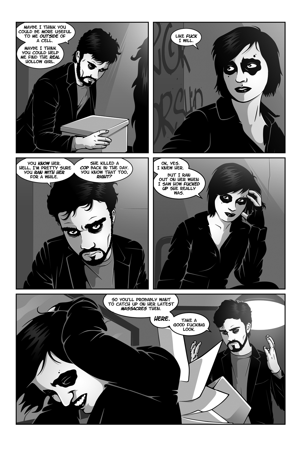 Read online Hollow Girl comic -  Issue #10 - 14