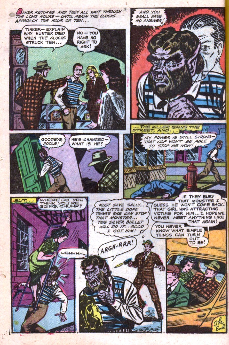 Read online Haunted Thrills comic -  Issue #3 - 16