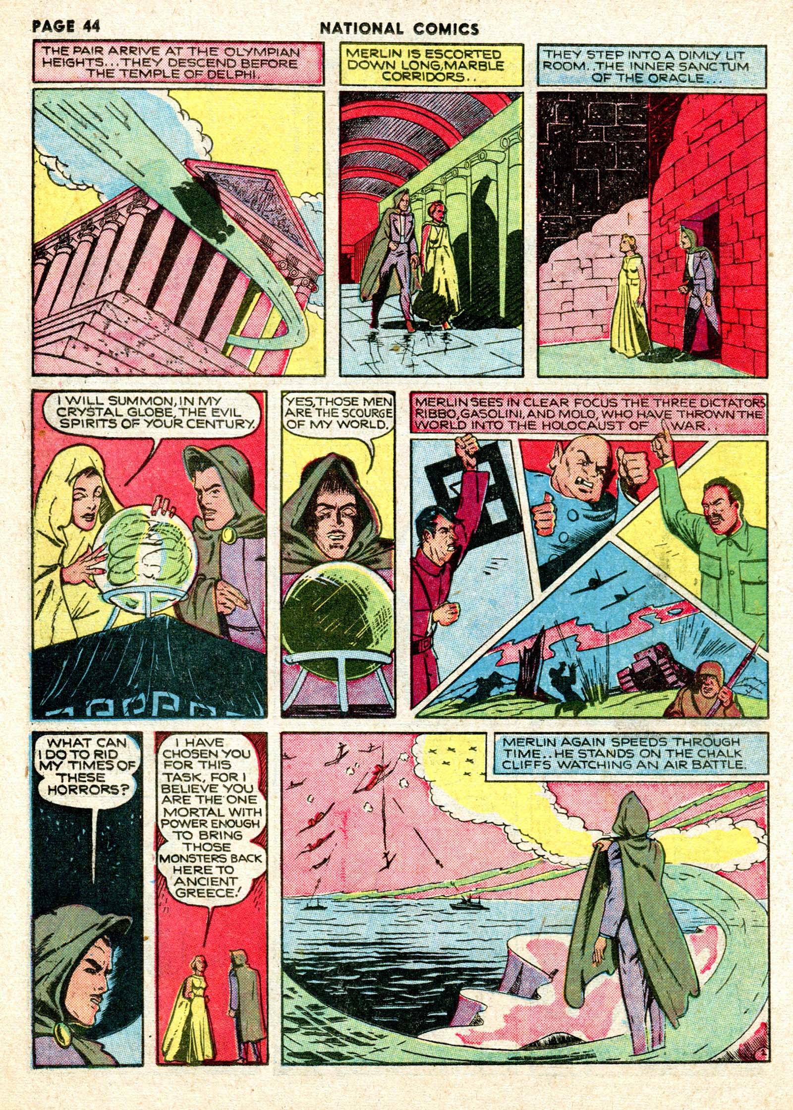 Read online National Comics comic -  Issue #8 - 46