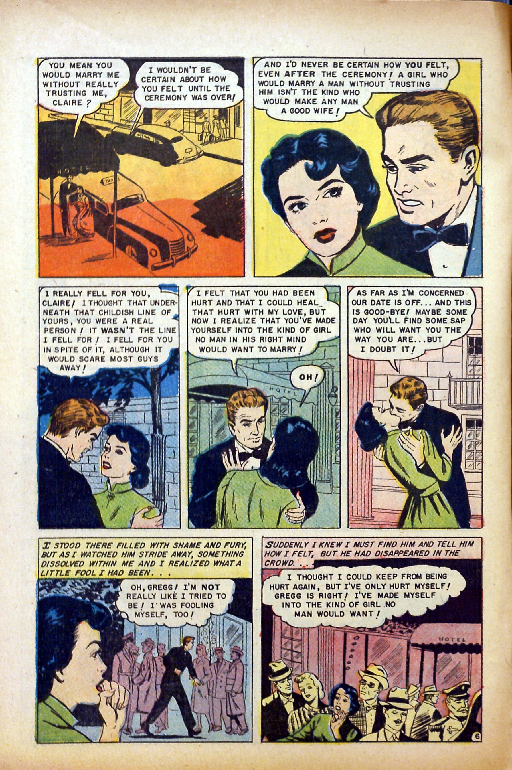 Read online Glamorous Romances comic -  Issue #85 - 8