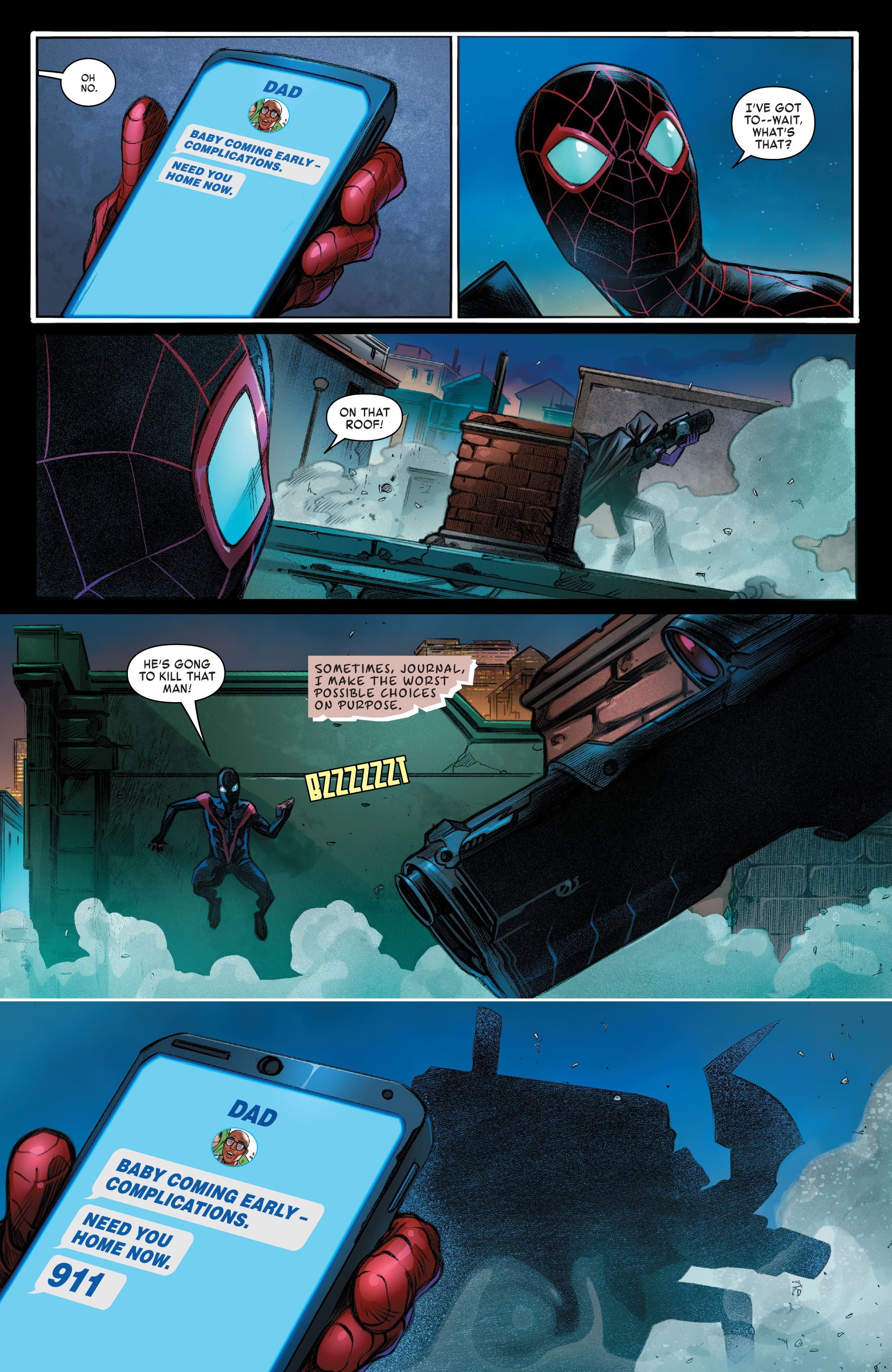 Read online Miles Morales: Spider-Man By Saladin Ahmed Omnibus comic -  Issue # TPB (Part 4) - 14