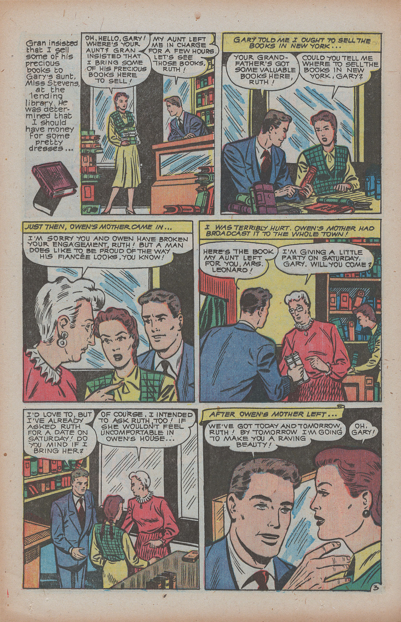 Read online Glamorous Romances comic -  Issue #55 - 12