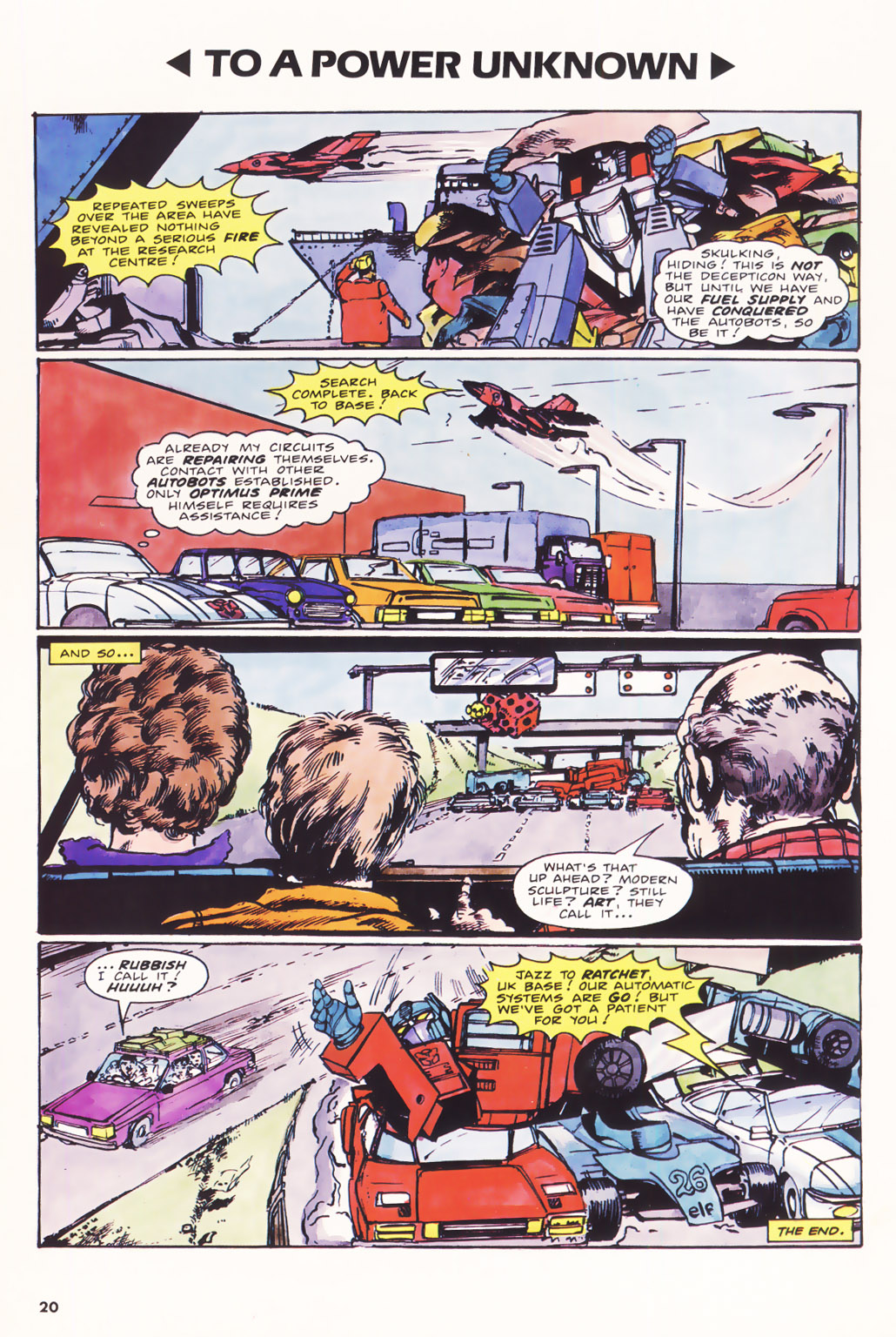 Read online The Transformers Annual comic -  Issue #1986 - 19