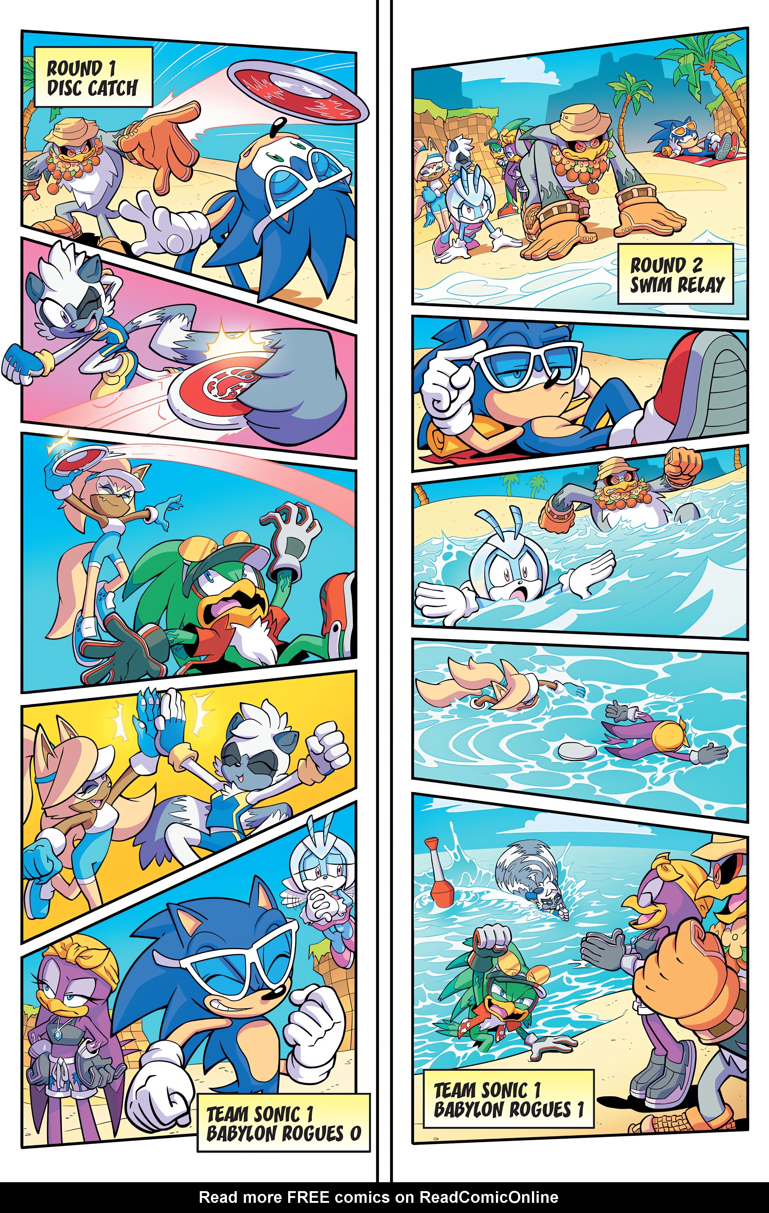 Read online IDW Endless Summer Sonic the Hedgehog comic -  Issue # Full - 12