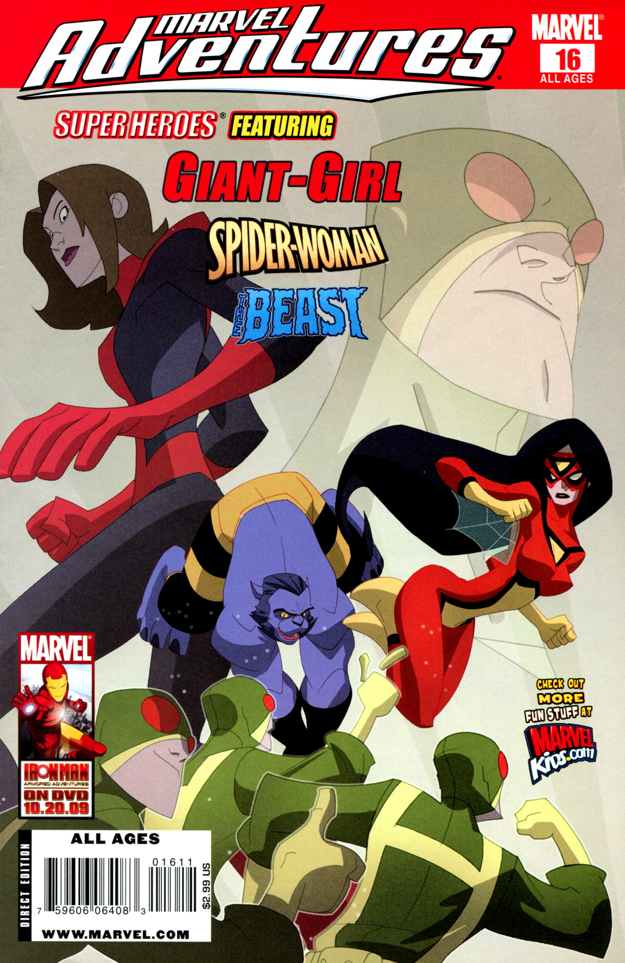 Read online Marvel Adventures Super Heroes (2008) comic -  Issue #16 - 1